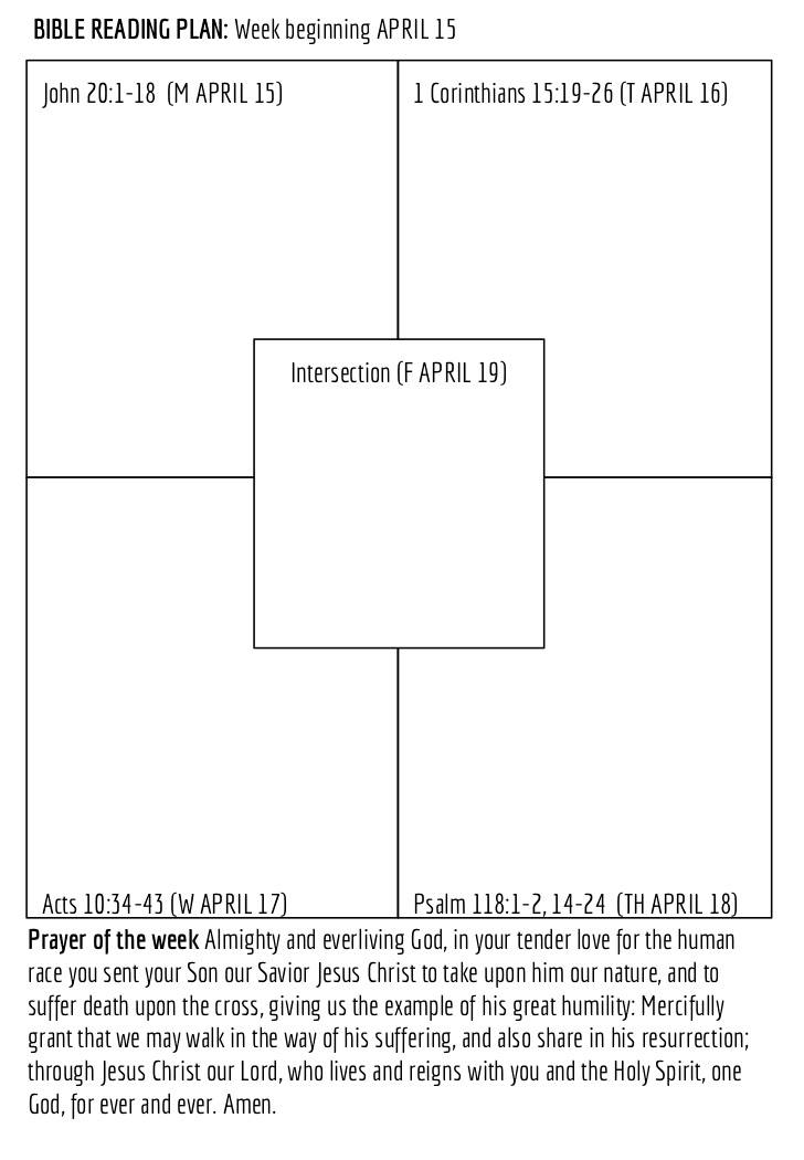 Here is the... - Find the Intersection Bible Study Method