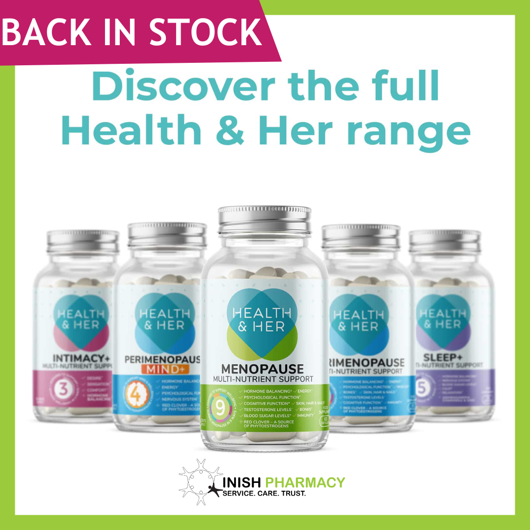 Inish Pharmacy - 💚BACK IN STOCK💚 The Health & Her... | Facebook