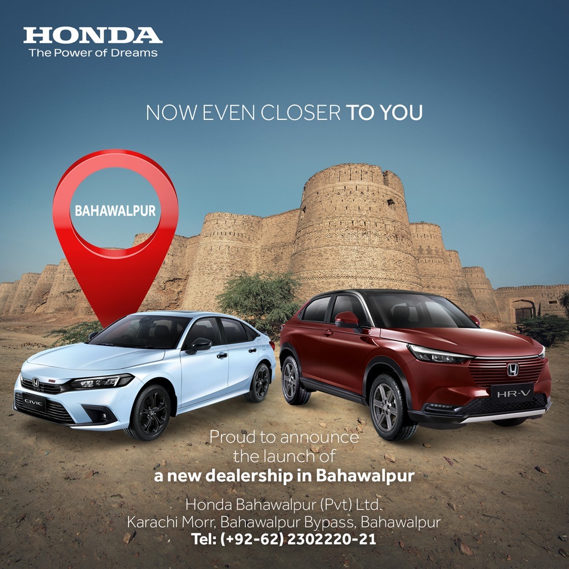 Honda is proud to... - Honda Atlas Cars (Pakistan) Limited