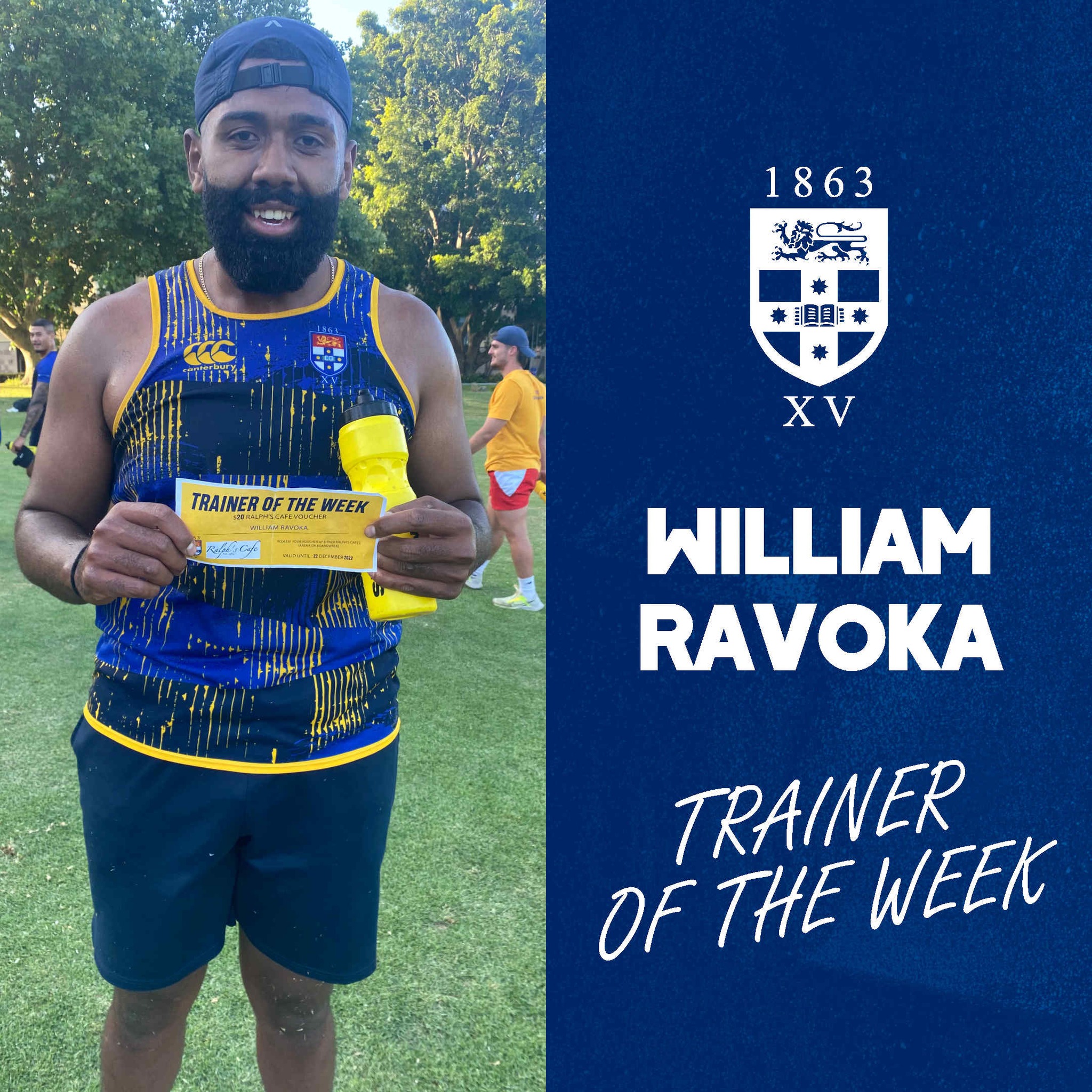 Ralph's Cafe, University... - Sydney University Football Club