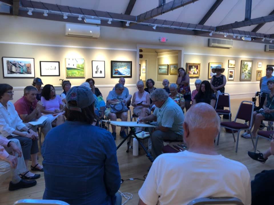 Bruce is at Rockport Art Museum... - B. Johnson Ltd. Gallery