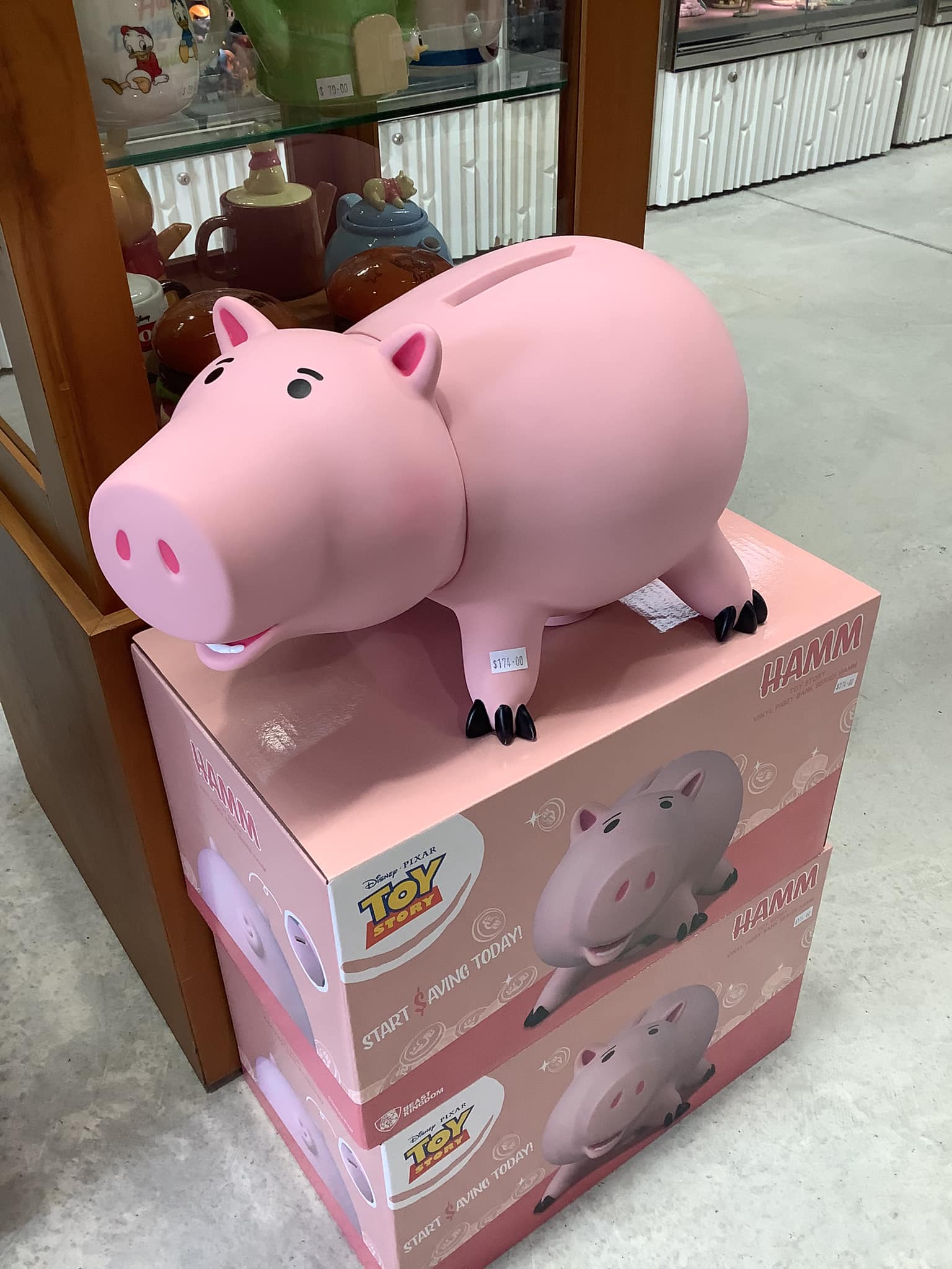 Hamm might be the piggy bank of the Toy Story gang, but he's just