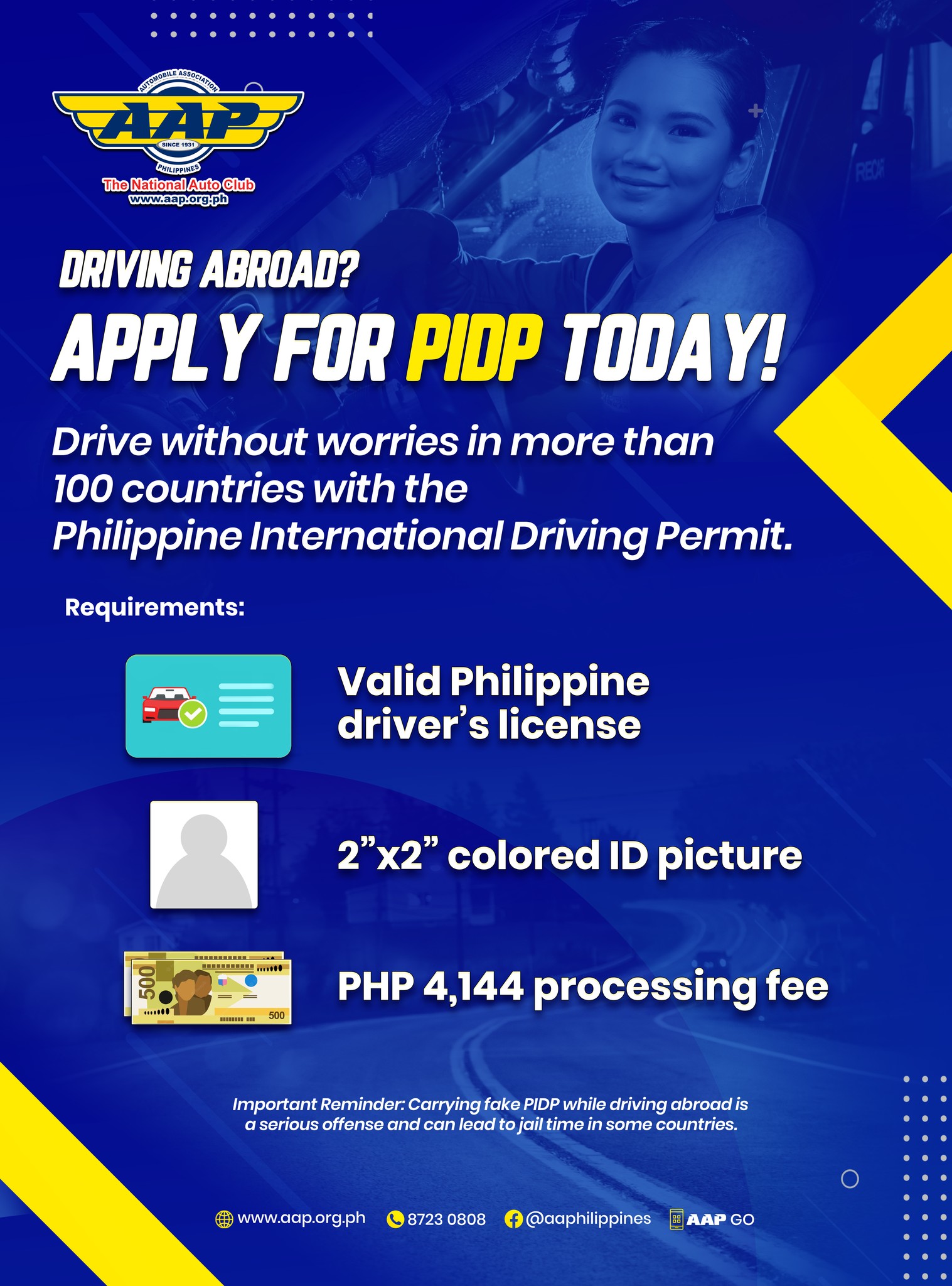 AAP Pampanga - 📣 Get your Philippine International Driving... | Facebook