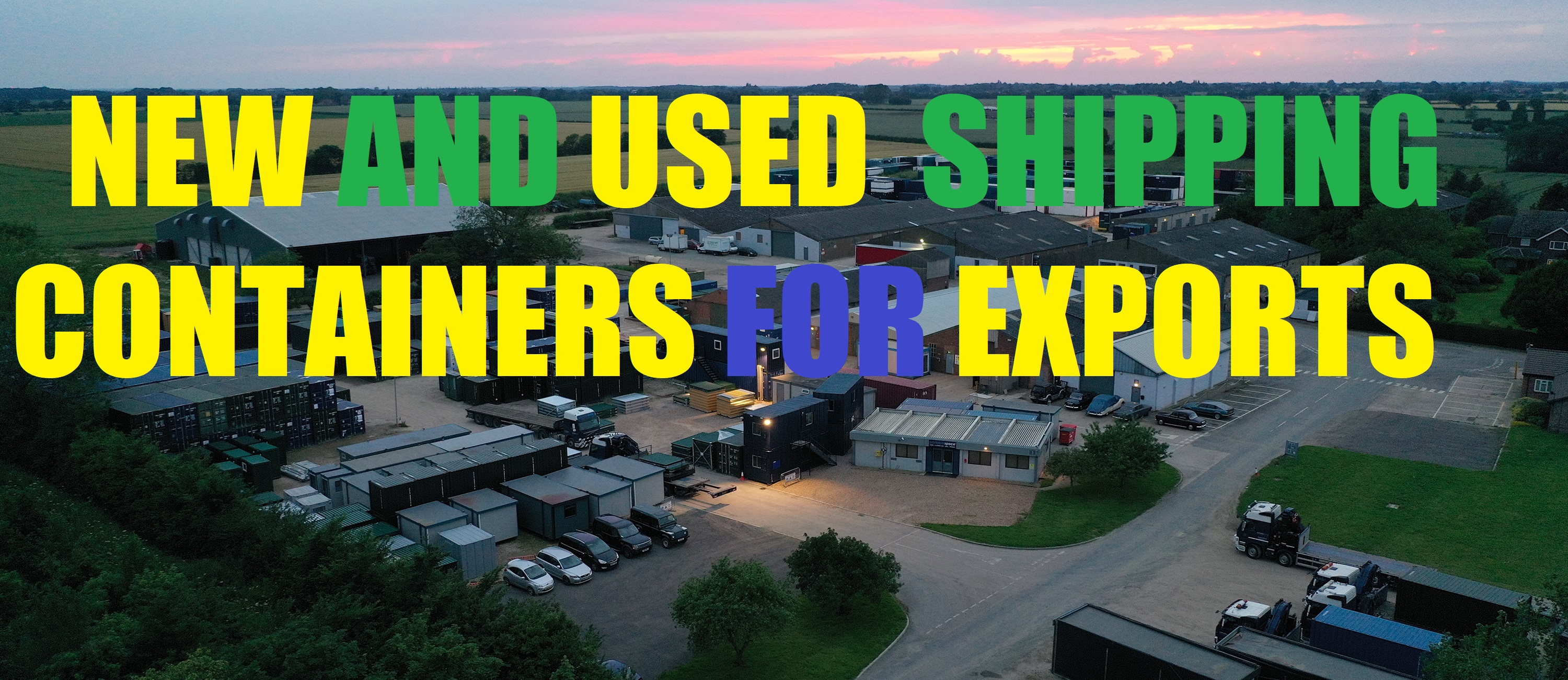 New & Used Containers for Exports | Dillon SC