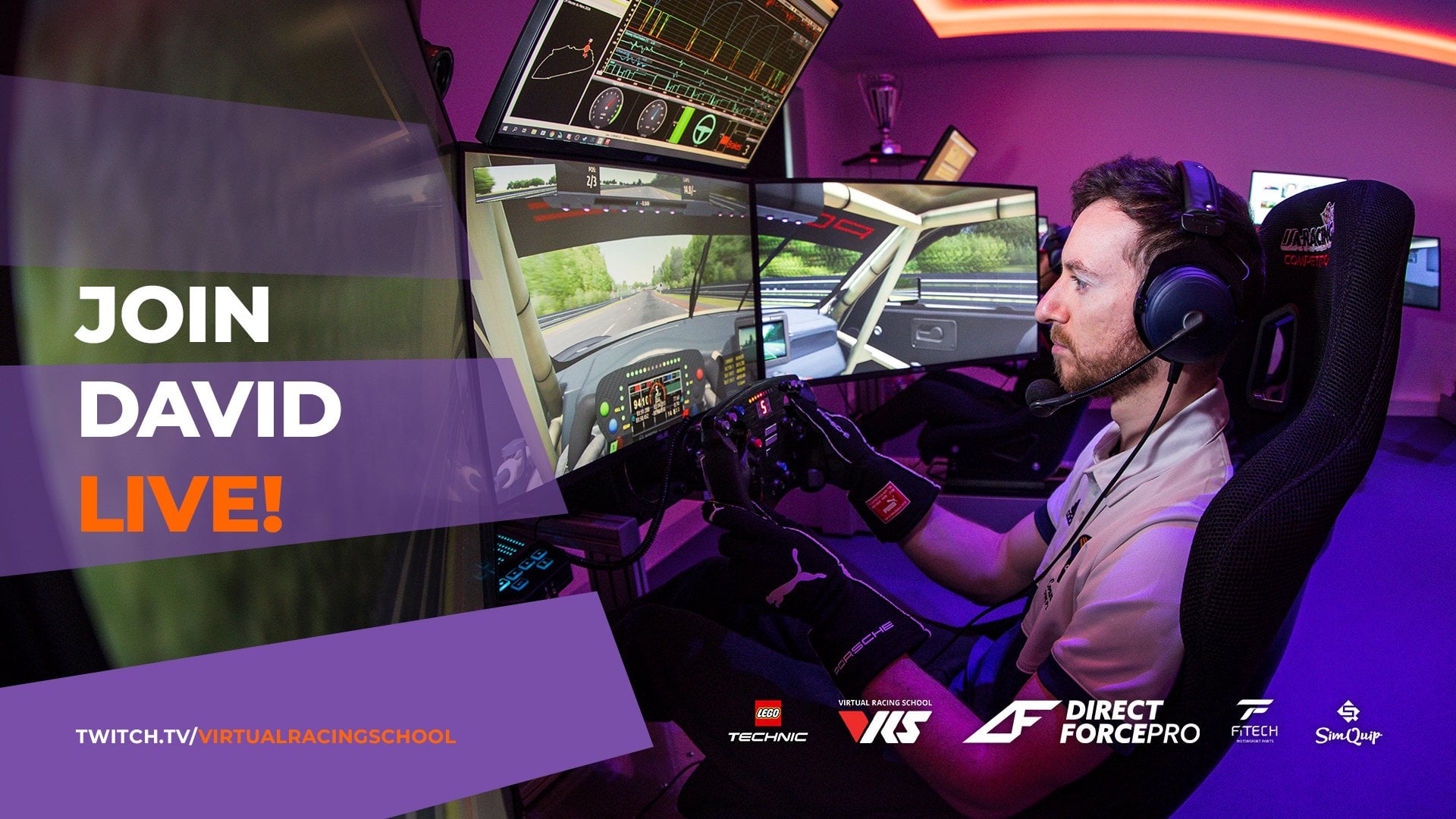 VRS - Join David Williams live on the VRS Twitch channel for exciting ...