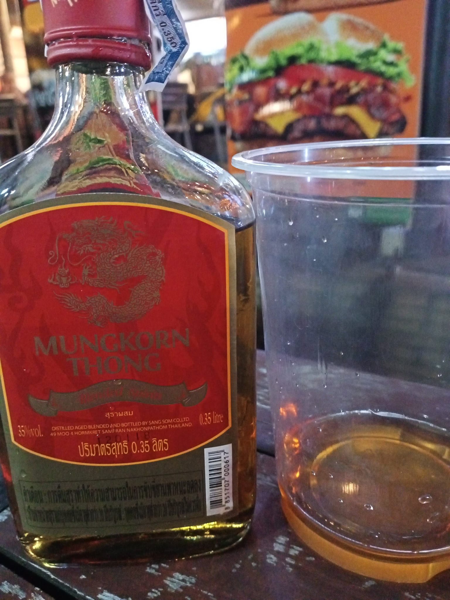 Hong Thong whiskey features local Thai photographer's image