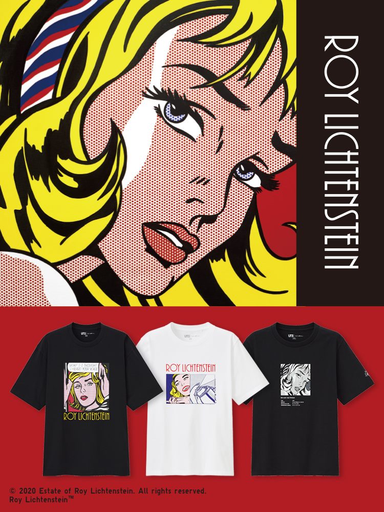 T-shirt Pop Art Lichtenstein Art Moderne - Homme, Fait Main En France, Édition Limitée