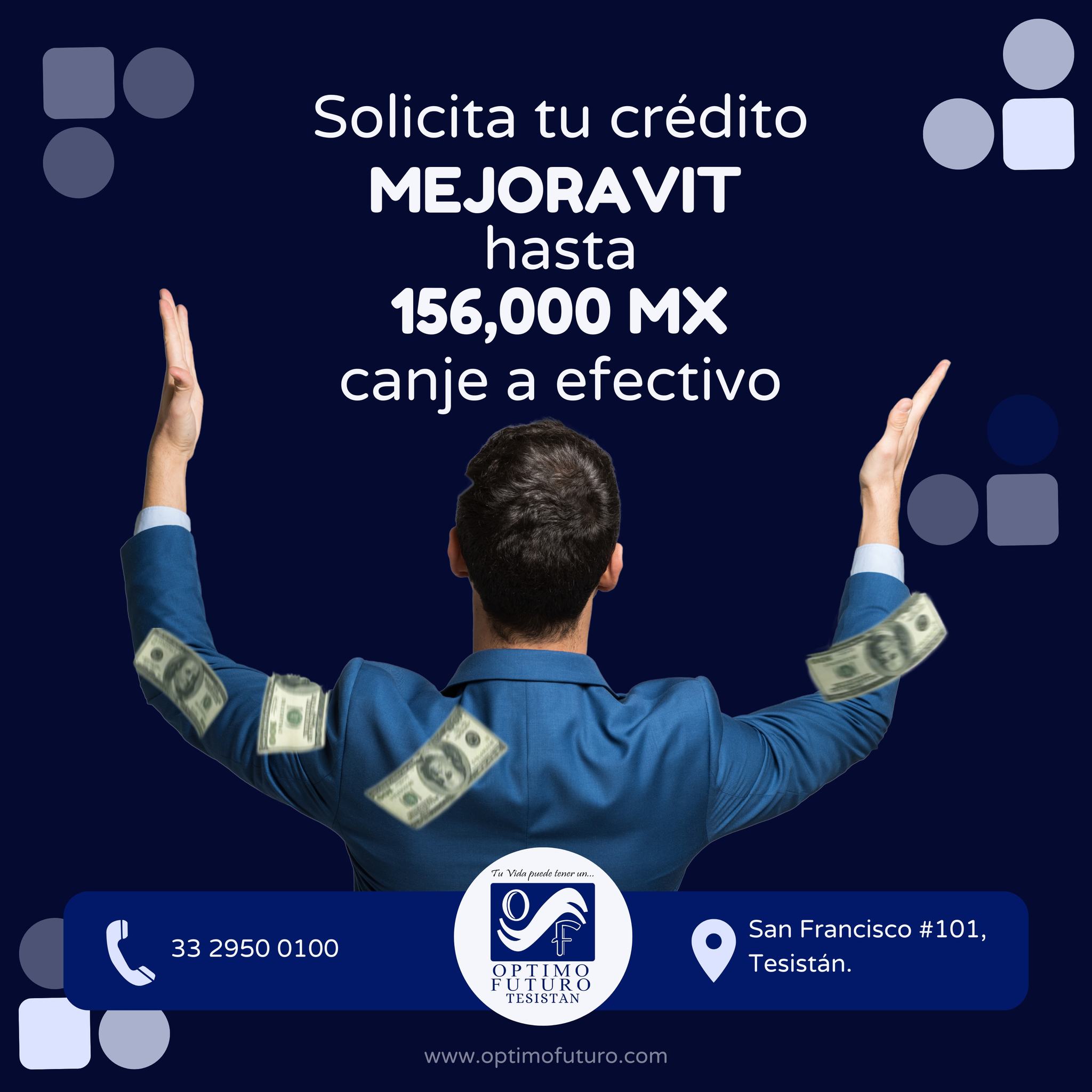 Optimo - ¿Sabías que puedes obtener hasta $156,000 en efectivo, de ...