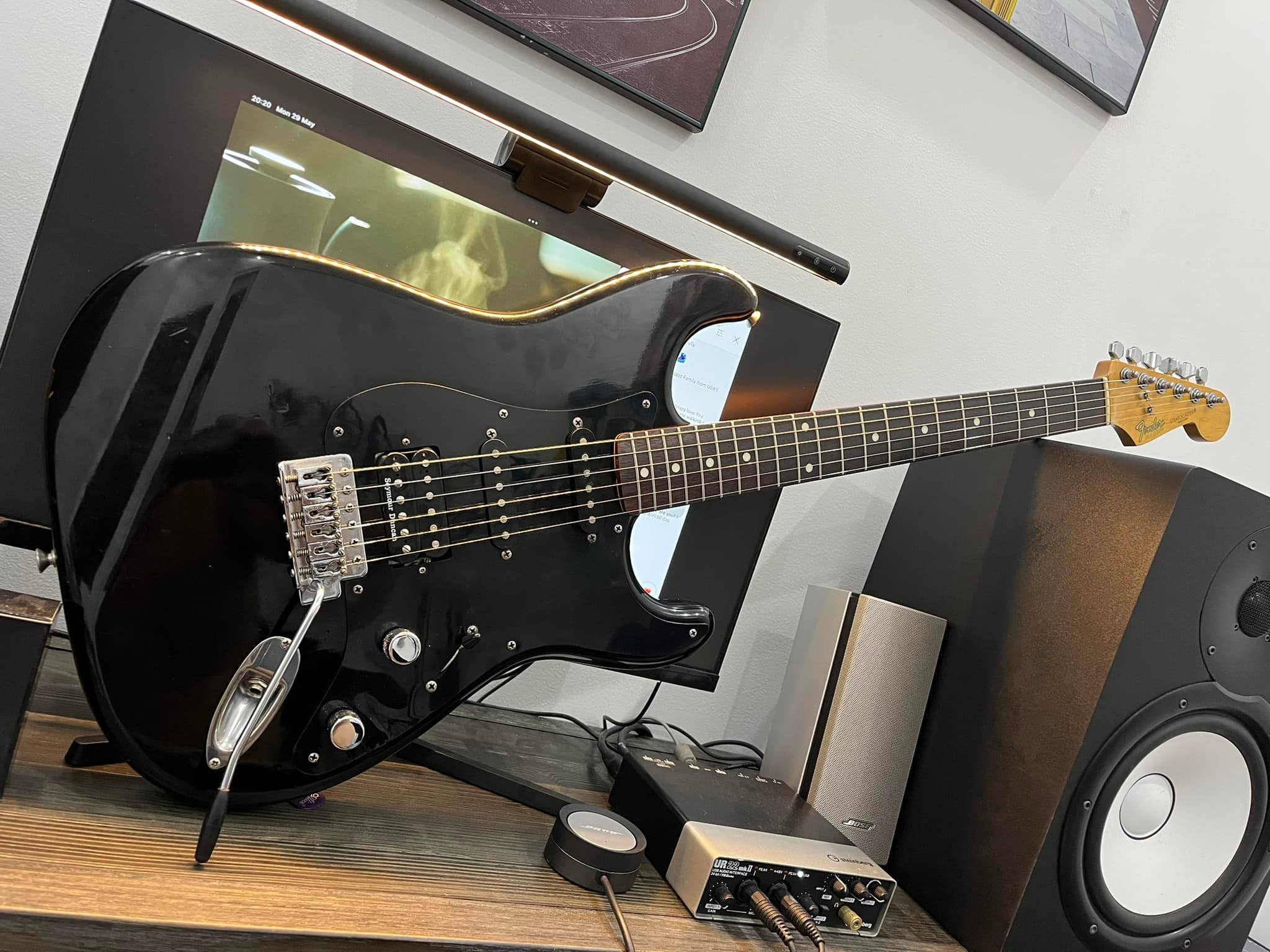 1984-87 Japanese fender guitar with Seymour Duncan pickups