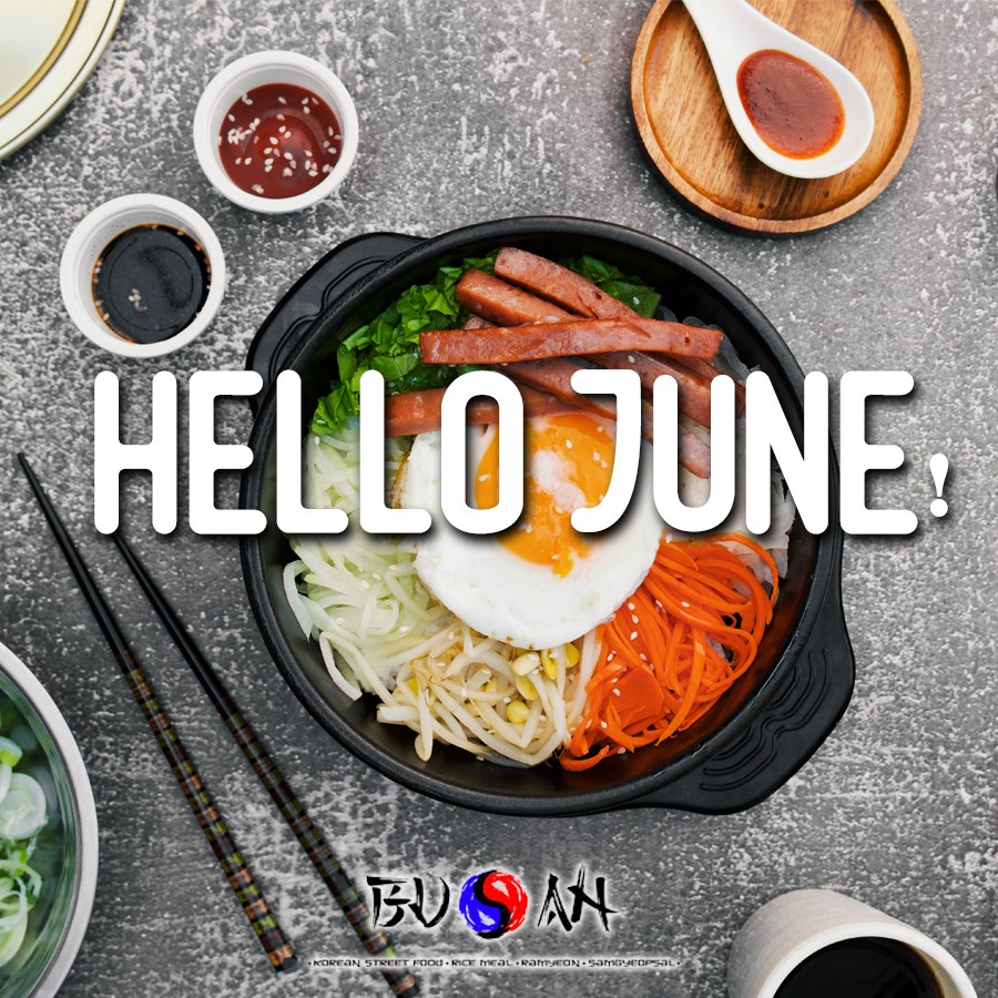 Busan PH - Hello June! 👋 Mas-issneun yolilo han dal-eul...