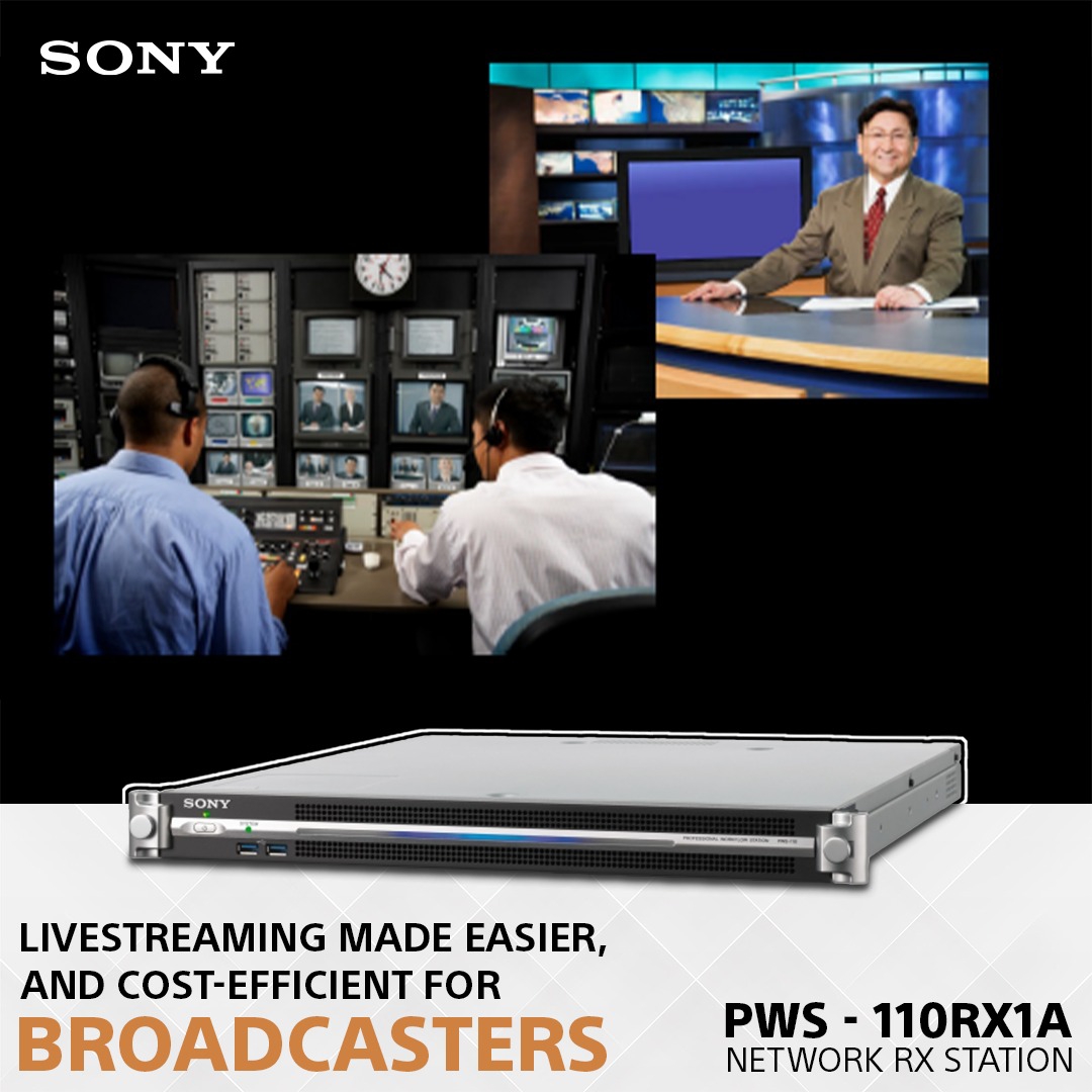 Sony - Live Streaming solutions for broadcasting just became simpler ...