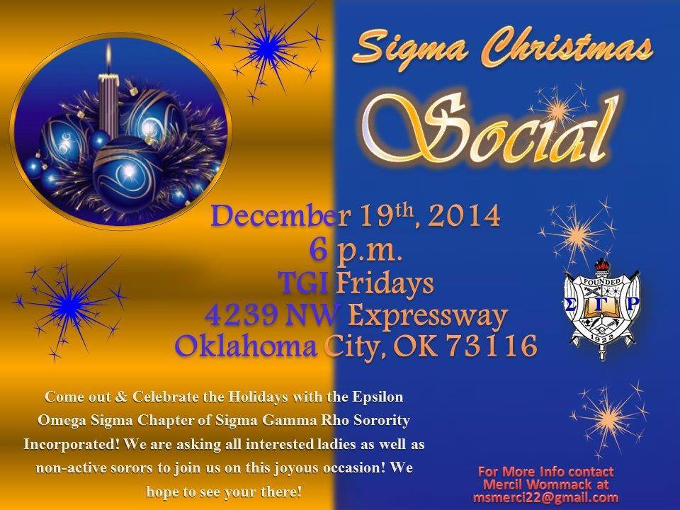 Epsilon Omega Sigma Rhoer Club of Sigma Gamma Rho Sorority, Inc ...