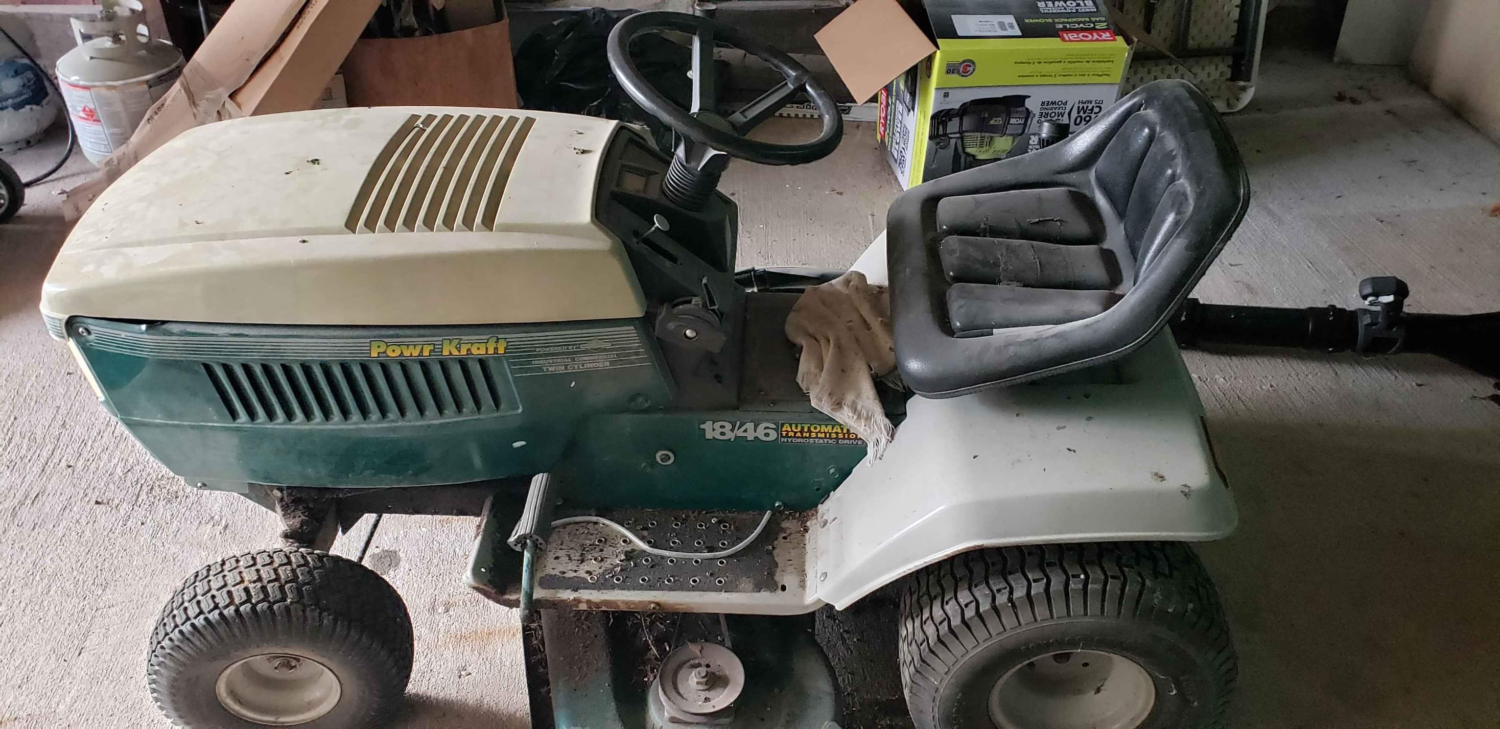 Montgomery Wards Riding Lawnmower - Lawn Mowers - Sunrise Beach ...