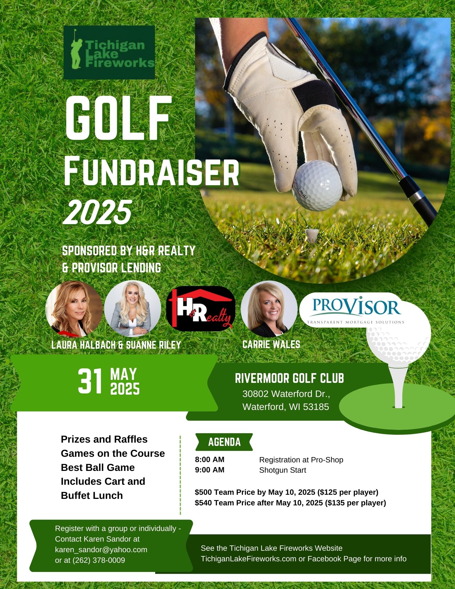 Riley - We’re so excited to hit the greens for a great cause! 🏌️‍♂️ H&R ...