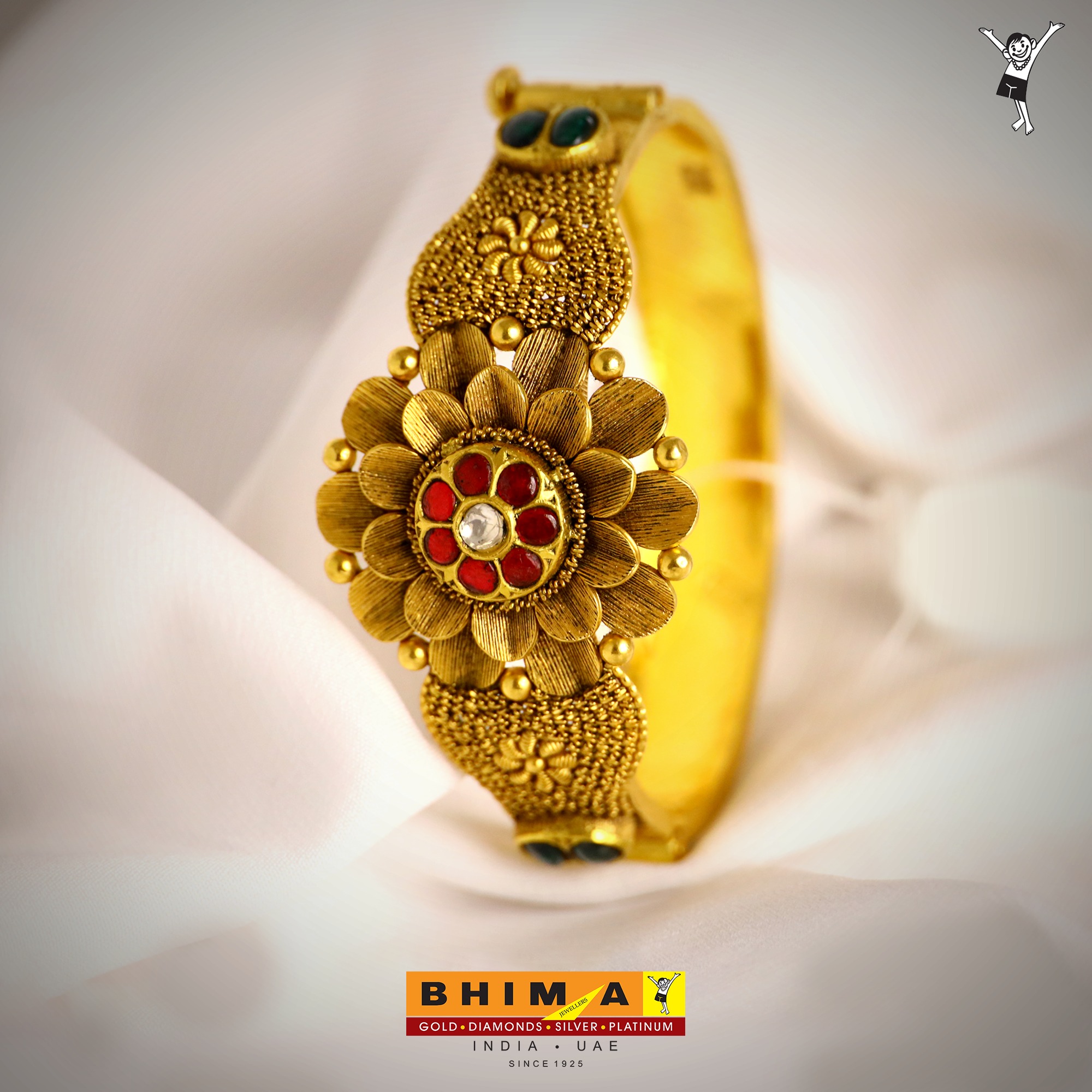 Bhima - Blossom 🌹 Exclusive Bangle collections From Bhima Jewellery ...