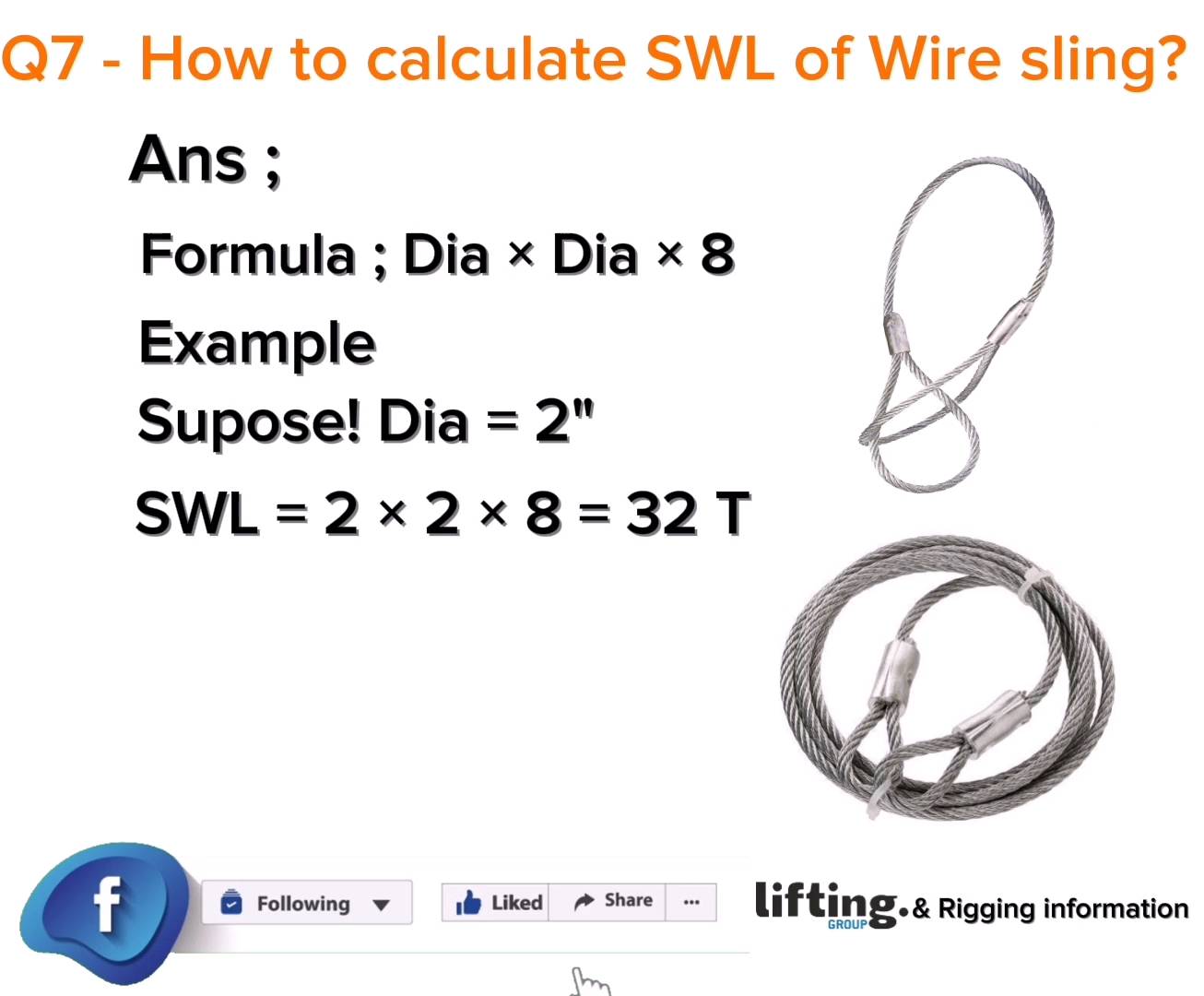 Rigging & Lifting Information