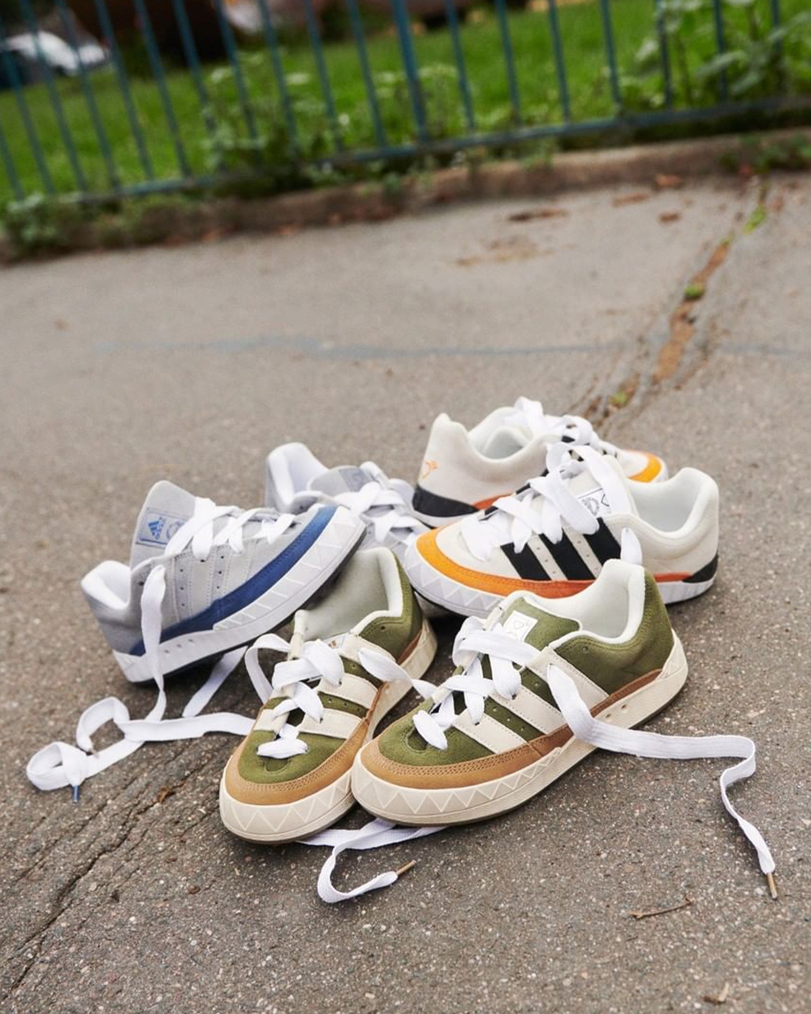Hailing from 1996, the iconic Adimatic returns with a unique spin
