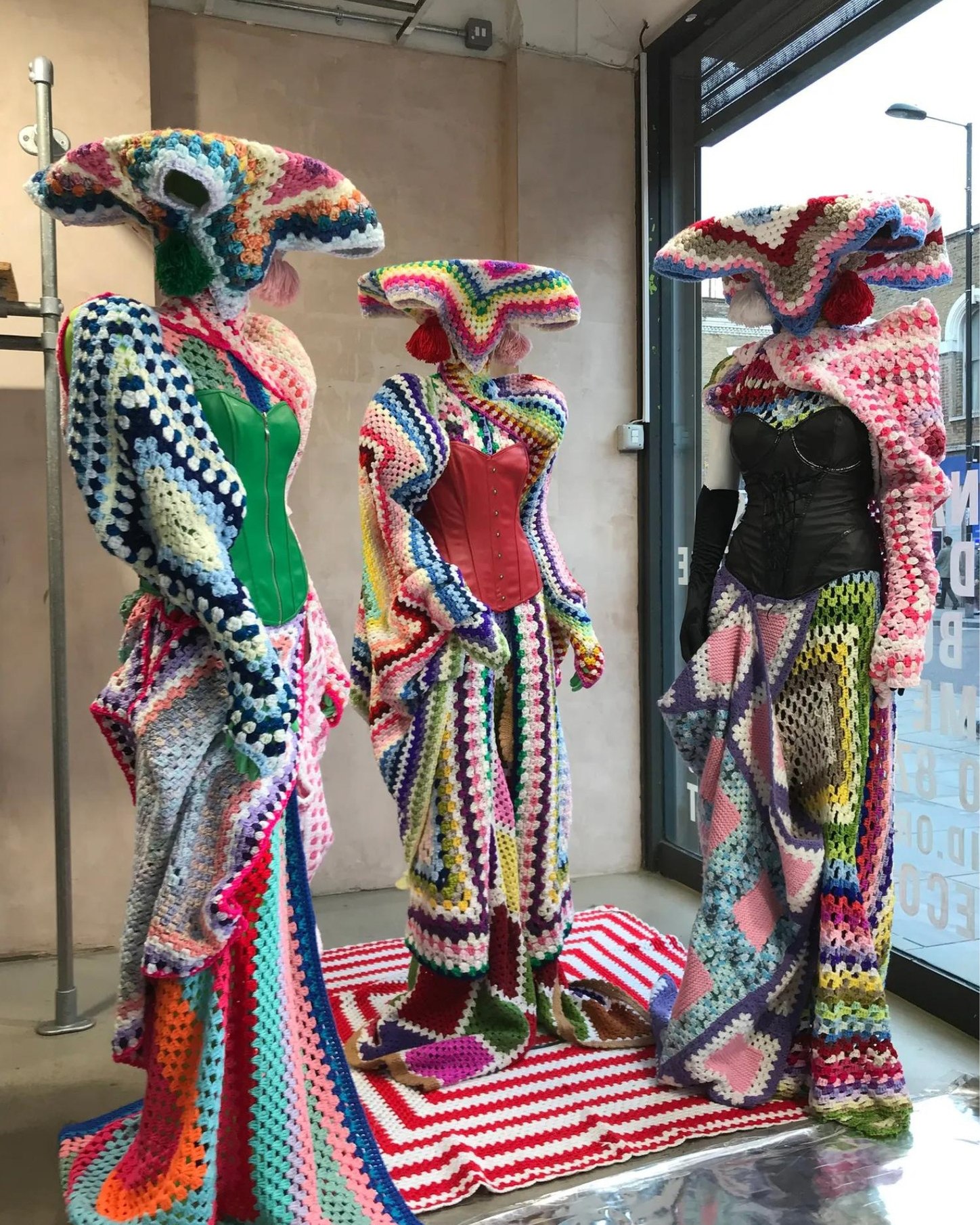 Captured in Rome, a new iteration of the FENDI Way is crocheted by