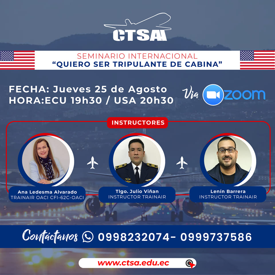 CTSA - 🇺🇸 Te invitamos este 25 de Agosto a nuestro Seminario ...
