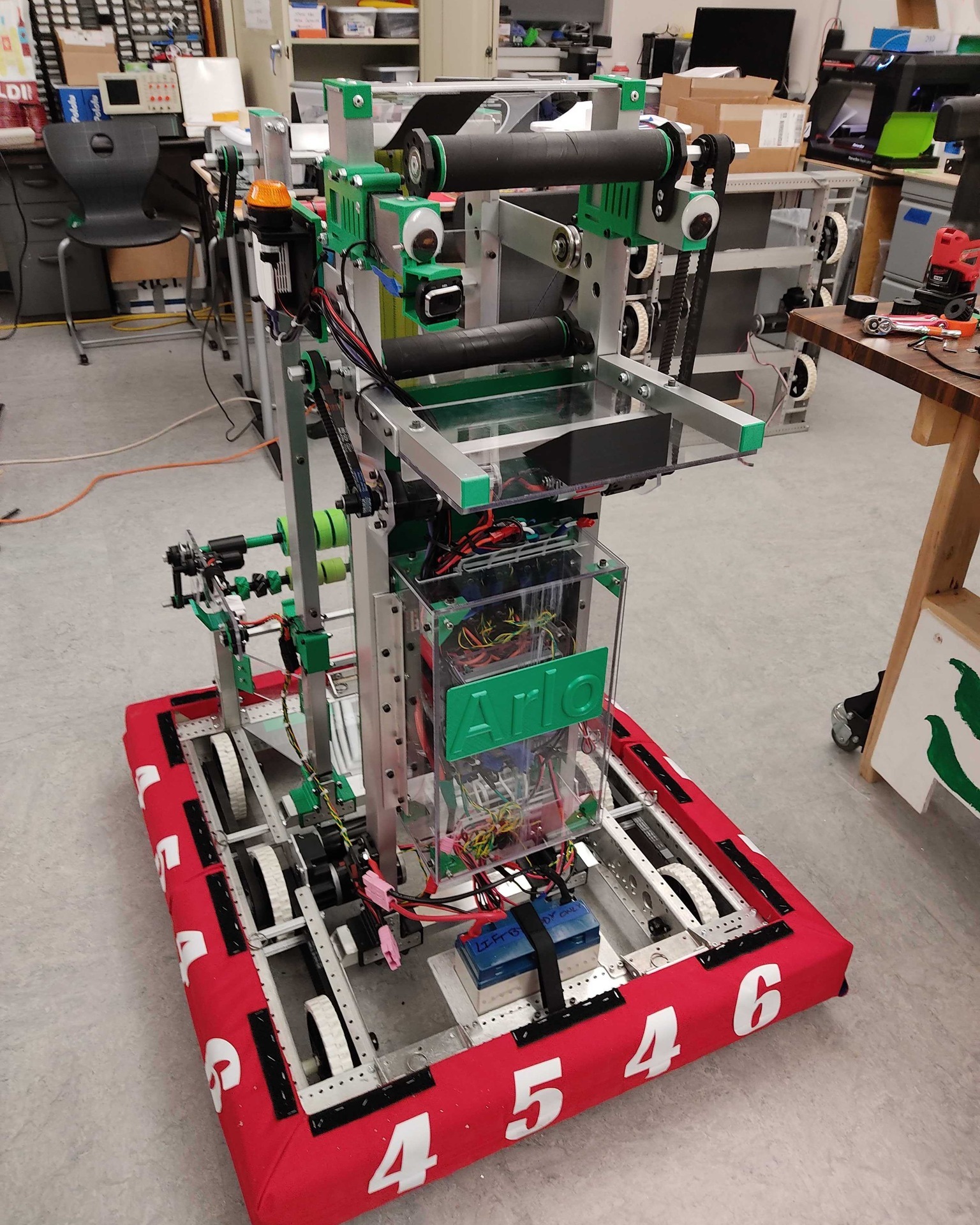 Meet Arlo, our 2022 Robot!!... - Dover Shockwave Robotics | Facebook