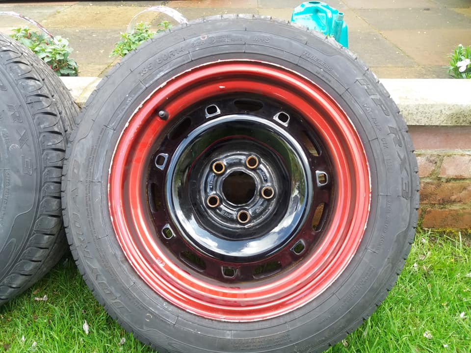 Banded steels 14 inch 5x100 - Car Wheels, Tires & Parts - Kettering ...