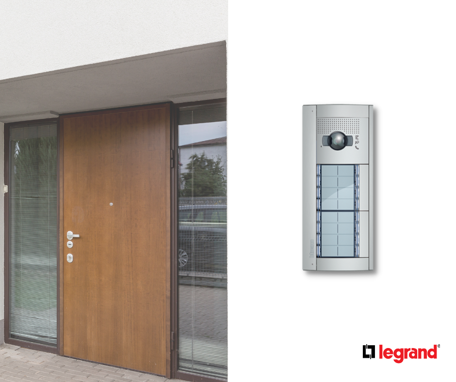 Legrand - 📌 Sfera, une façade extra-plate pour une platine de rue ...