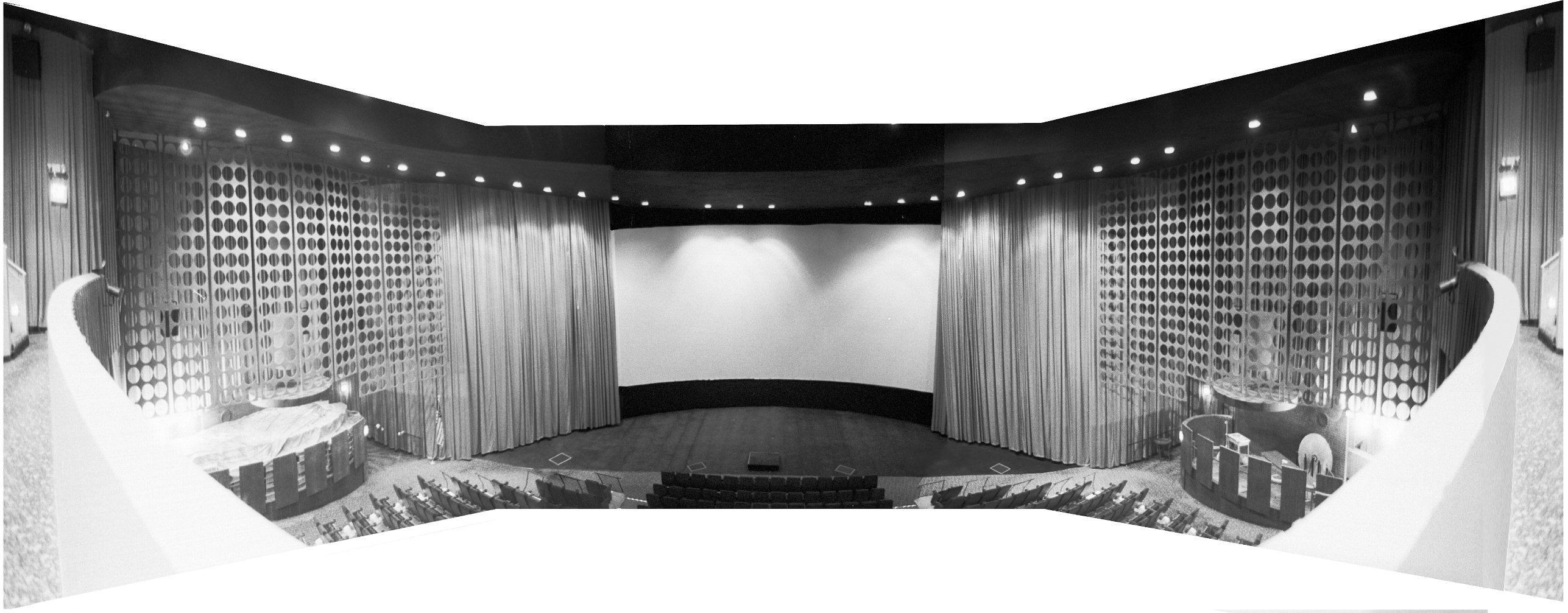 Omaha Exploration - A peek inside the Indian Hills Theater. Photo ...