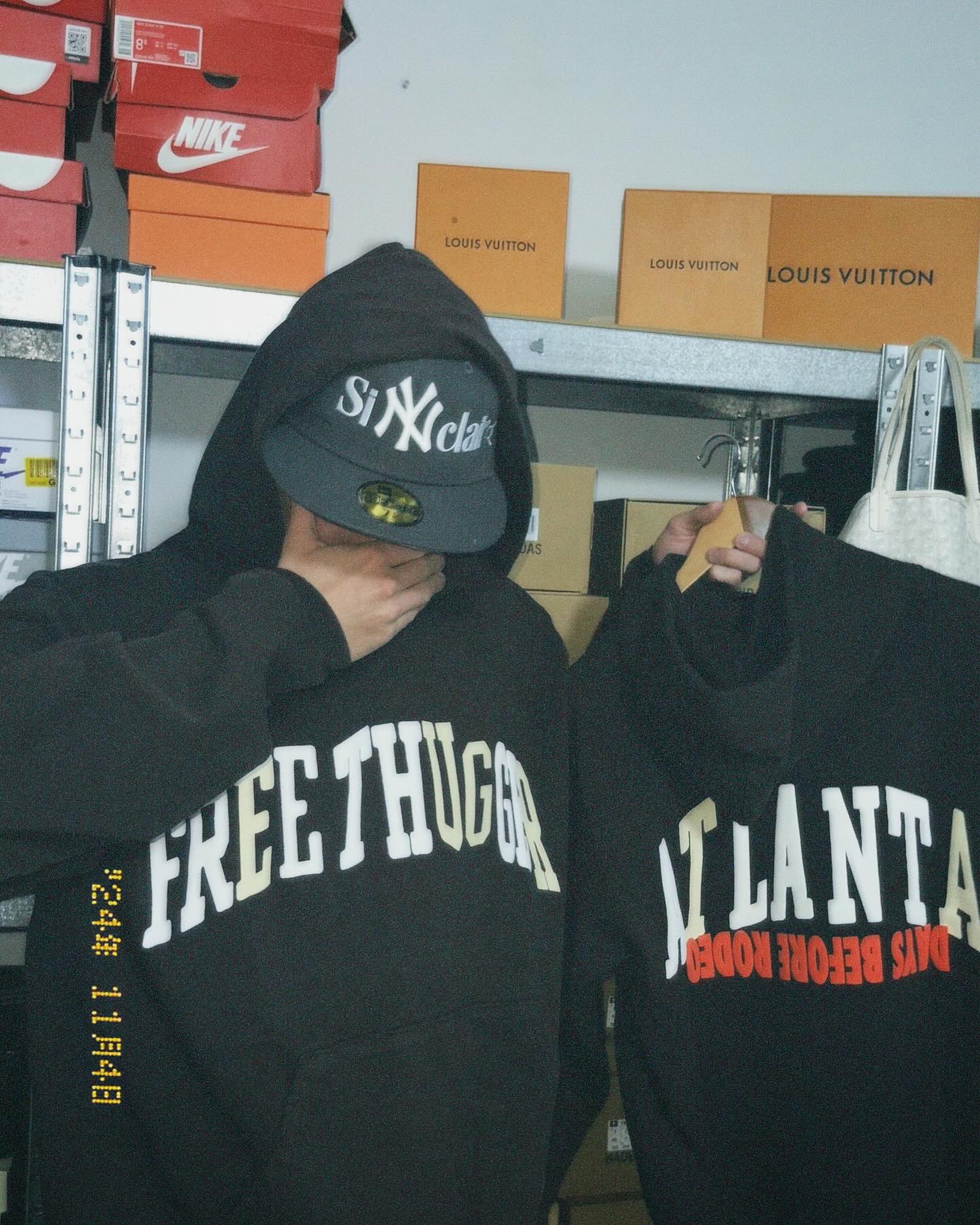 Travis Scot CPFM Free Thugger Hoodie-きれい ニコン Nikon D5100 