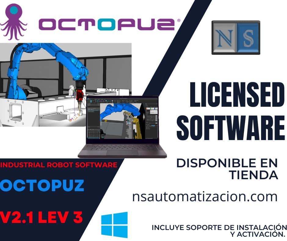 🔵🟣💻 OCTOPUZ V2.1 LEVEL 3💻🟣🔵... - NS Automatizacion Y Control