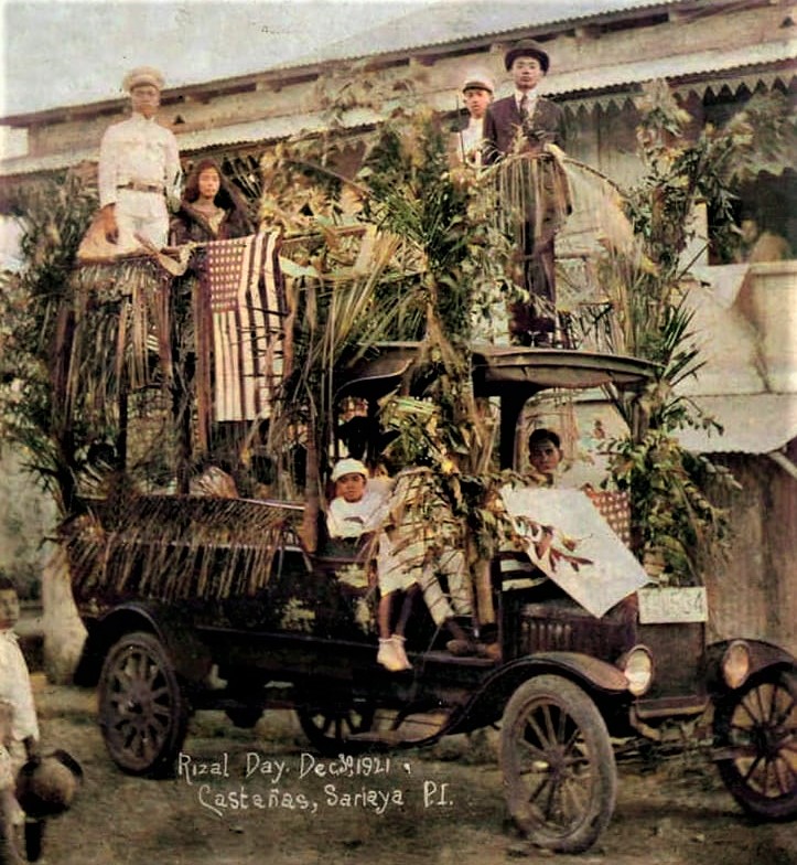 Memories of Old Manila & Beyond | A colorised photo of a parade float ...