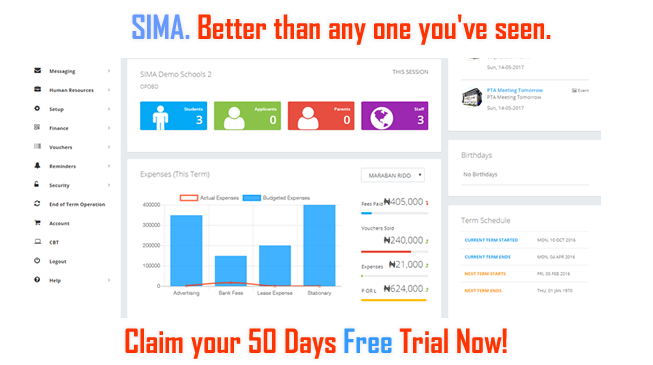 SIMA School Management Solution