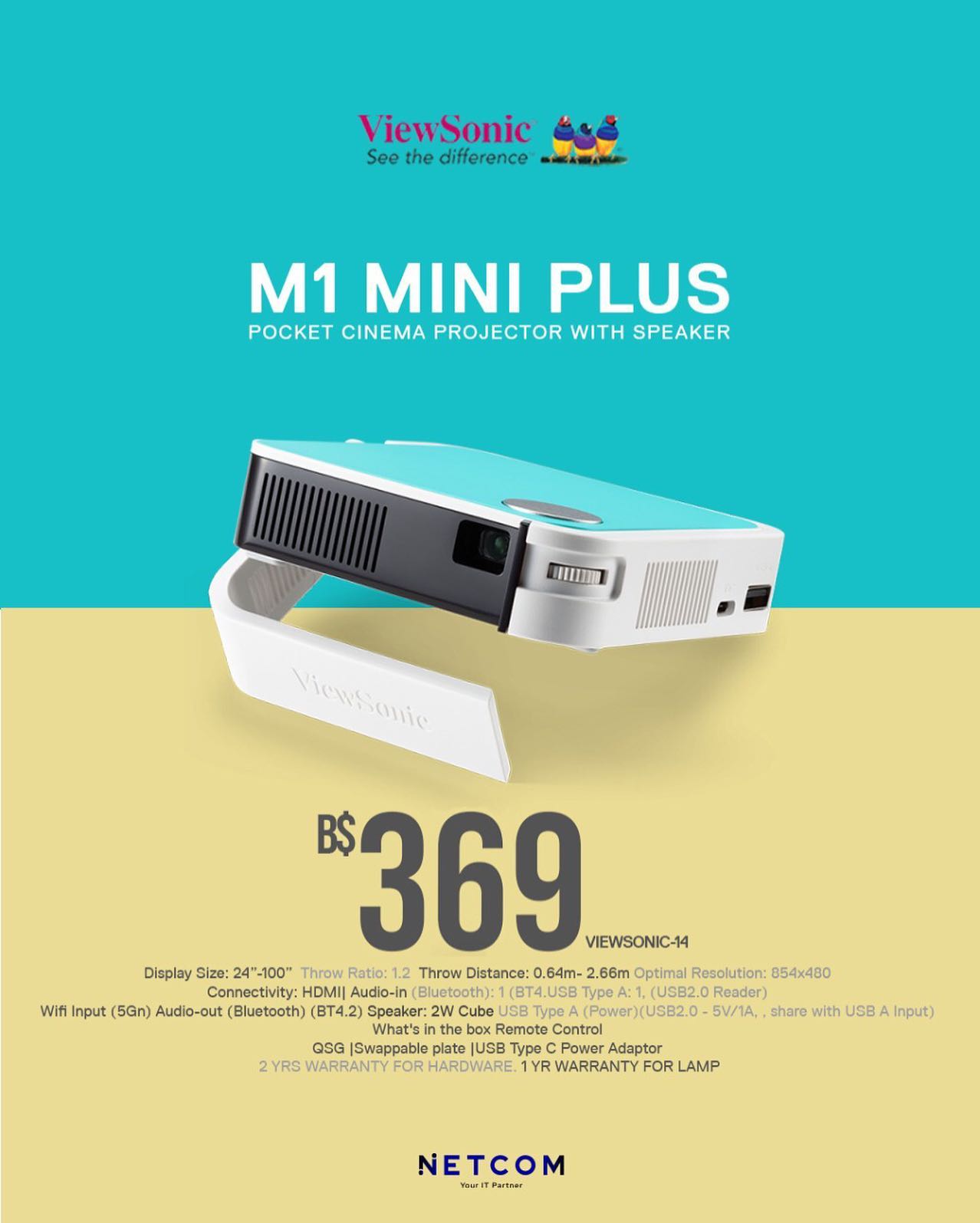 PROMO TIME! Take your cinema on the go, this time with ViewSonic 