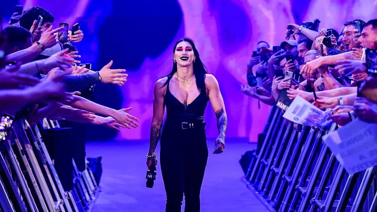 WWE - Rhea Ripley reacts after stealing from WWE RAW star, shows off ...