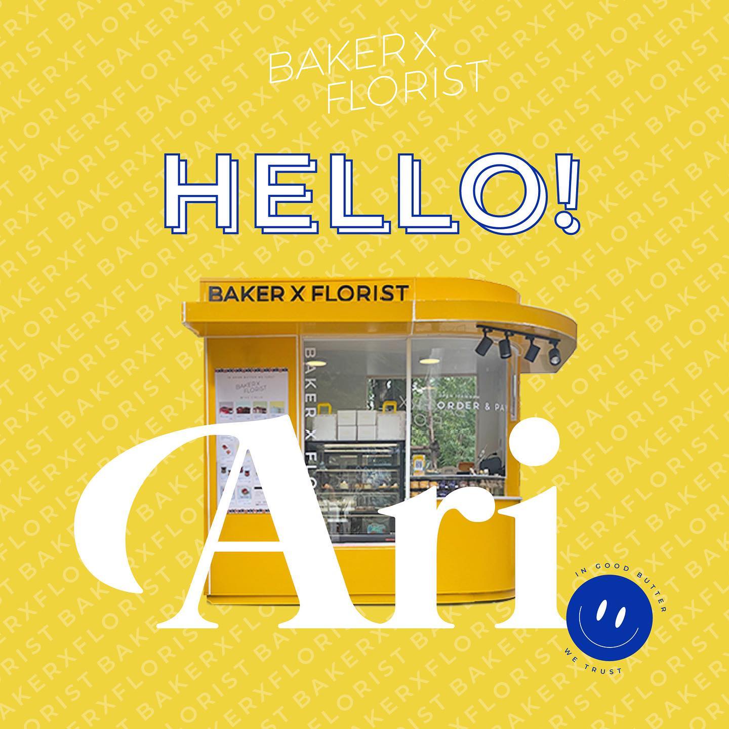 BAKER X FLORIST - Hello👋 Ari neighborhood See you next month . ชาว ...