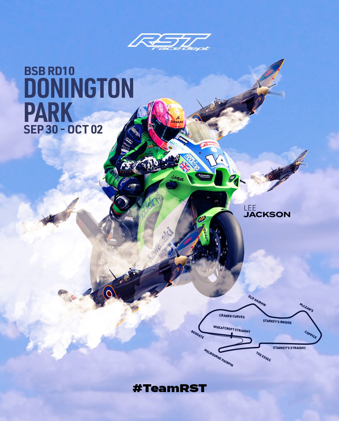 RST - 🇬🇧 🏍️ • BSB Round 10 | Donington take 2! • The...