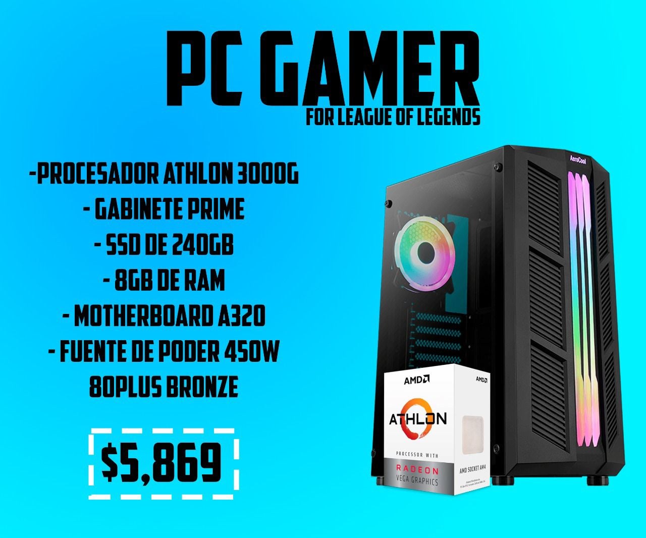 Just - ¿Te gusta lolear? 👀 Con este equipo sencillo podras jugar League ...