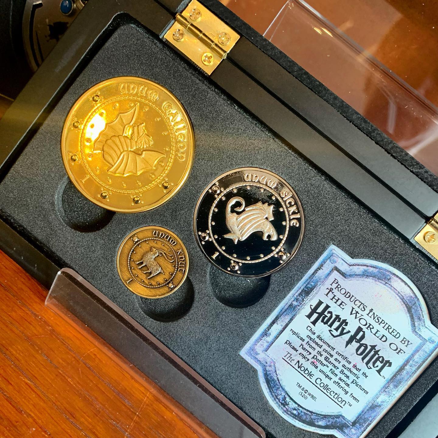 Hey everyone! So I have a set of 3 coins from Harry Potter and the