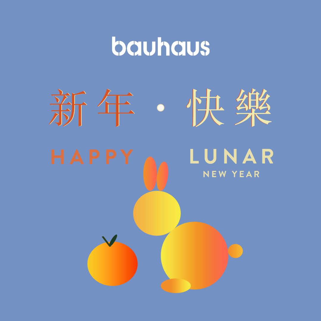 HAPPY YEAR OF THE RABBIT! 🐰... - bauhaus (The Official Page) | Facebook