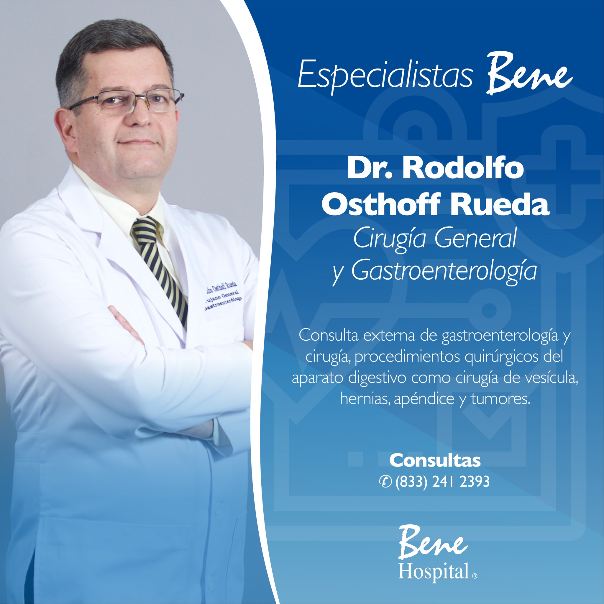 👨‍⚕️ El Dr. Rodolfo Osthoff Rueda... - Bene Hospital Tampico | Facebook