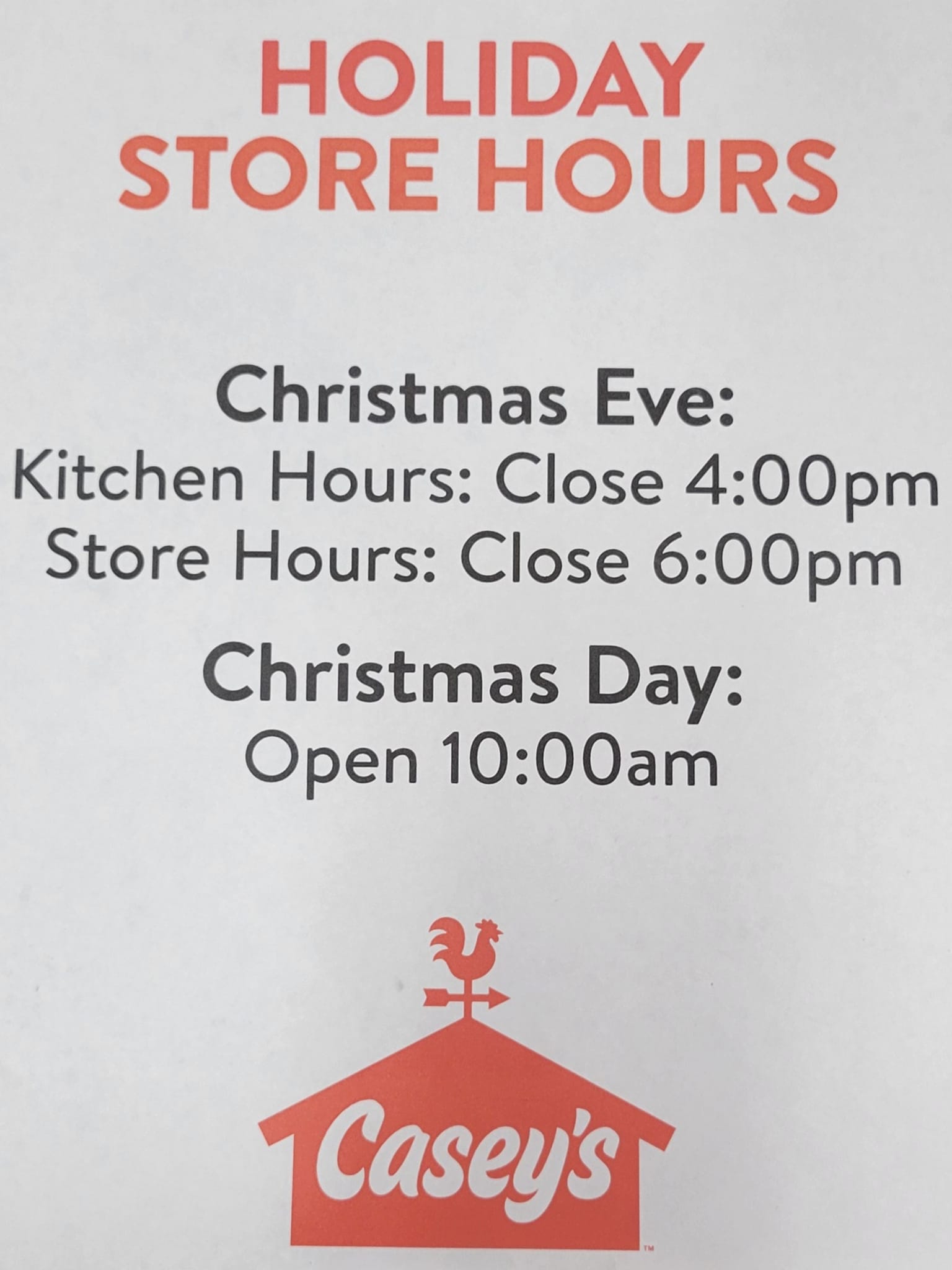 What Time Does Casey'S Kitchen Close: Find Out Now