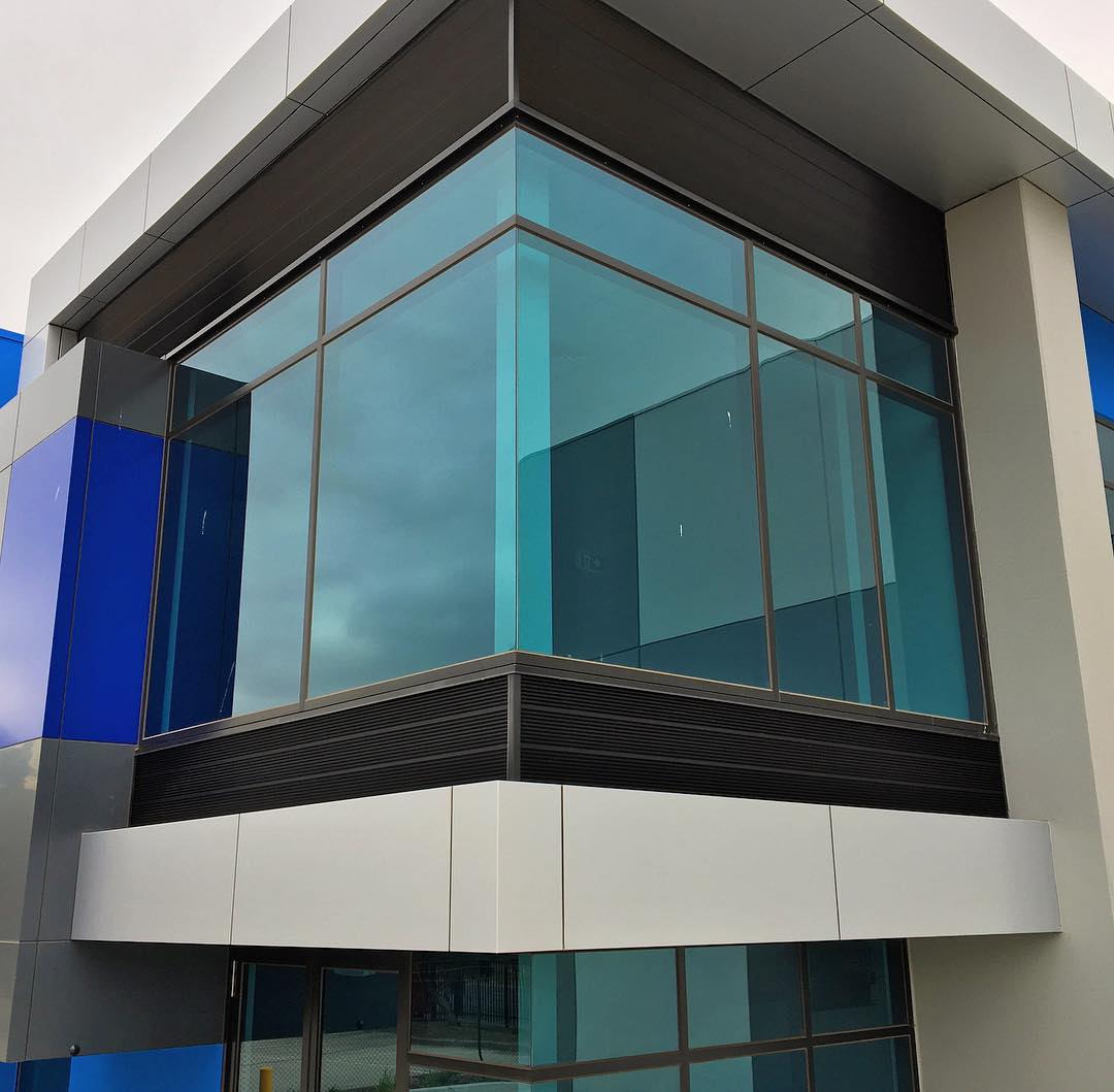 DC - Factory facade looking sharp with the NuWall Ullos 2 profile in ...