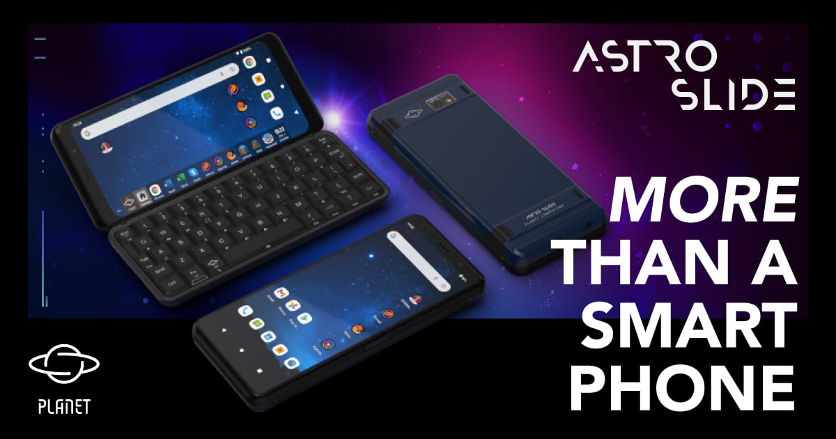 Both the #AstroSlide5G and its unique... - Planet Computers | Facebook