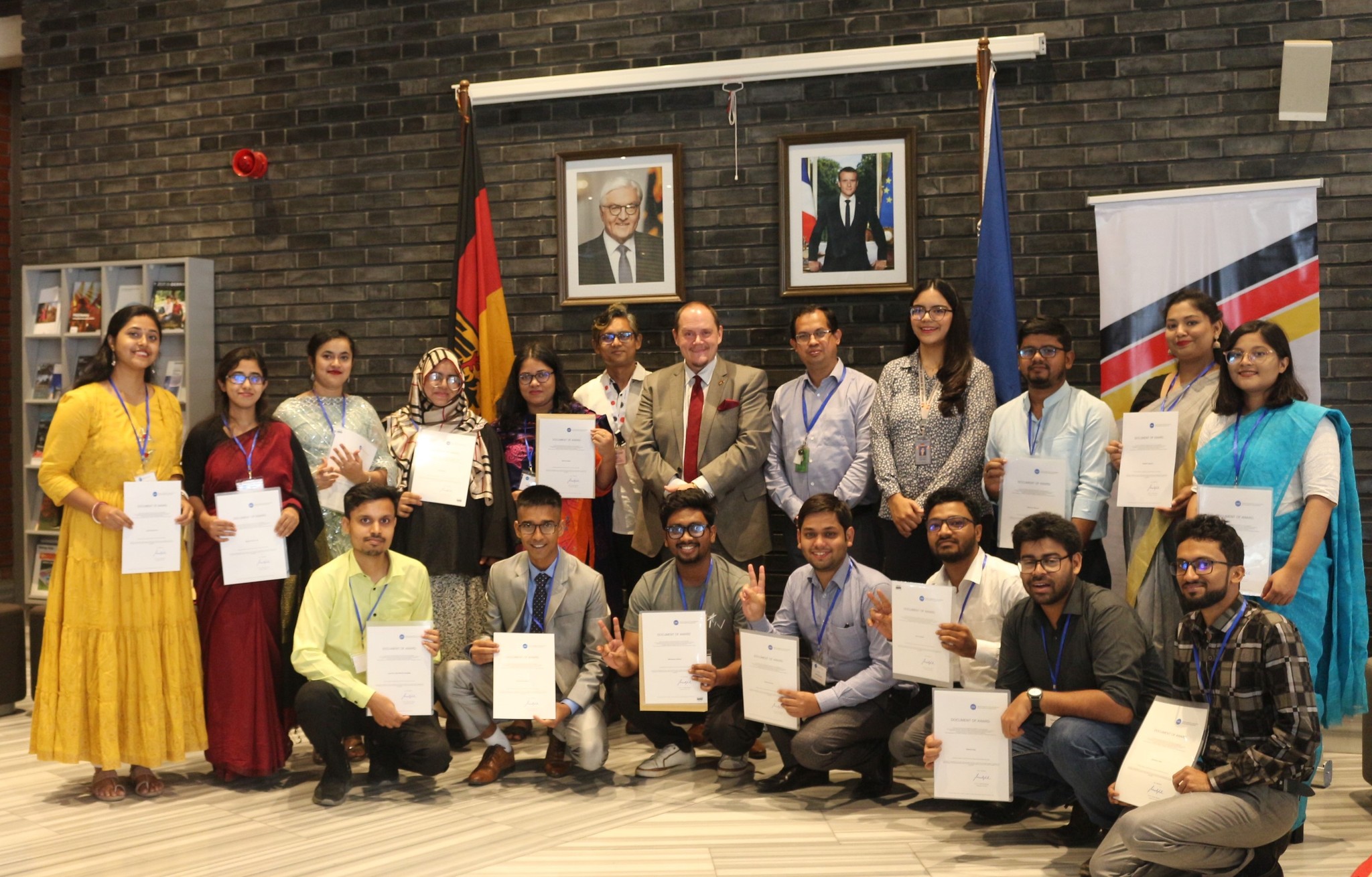 German - 21 BANGLADESHIS ARE OFF TO GERMANY! The German Embassy Dhaka ...