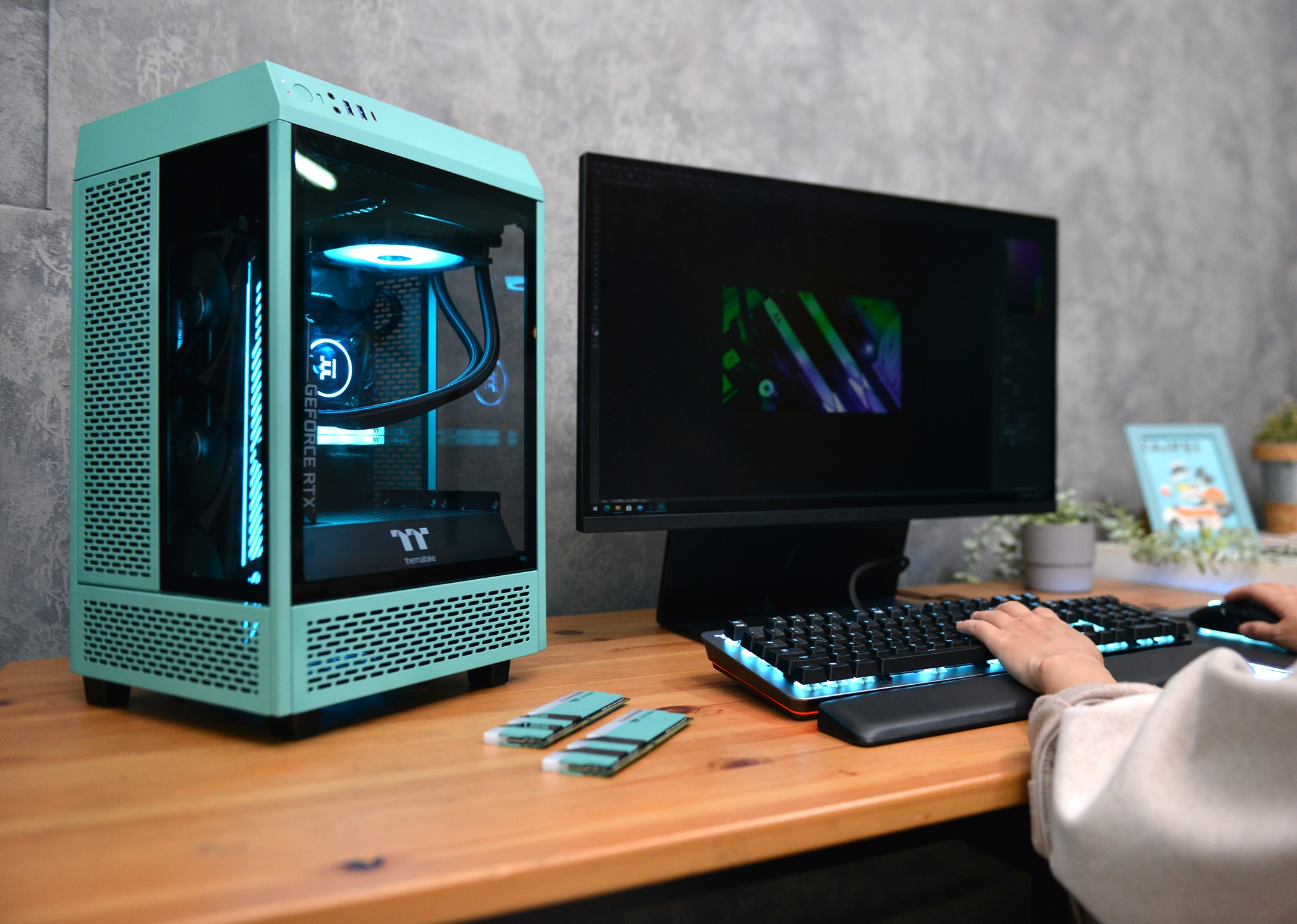 Tower 100 Turquoise เคสขนาด... - Thermaltake Thailand