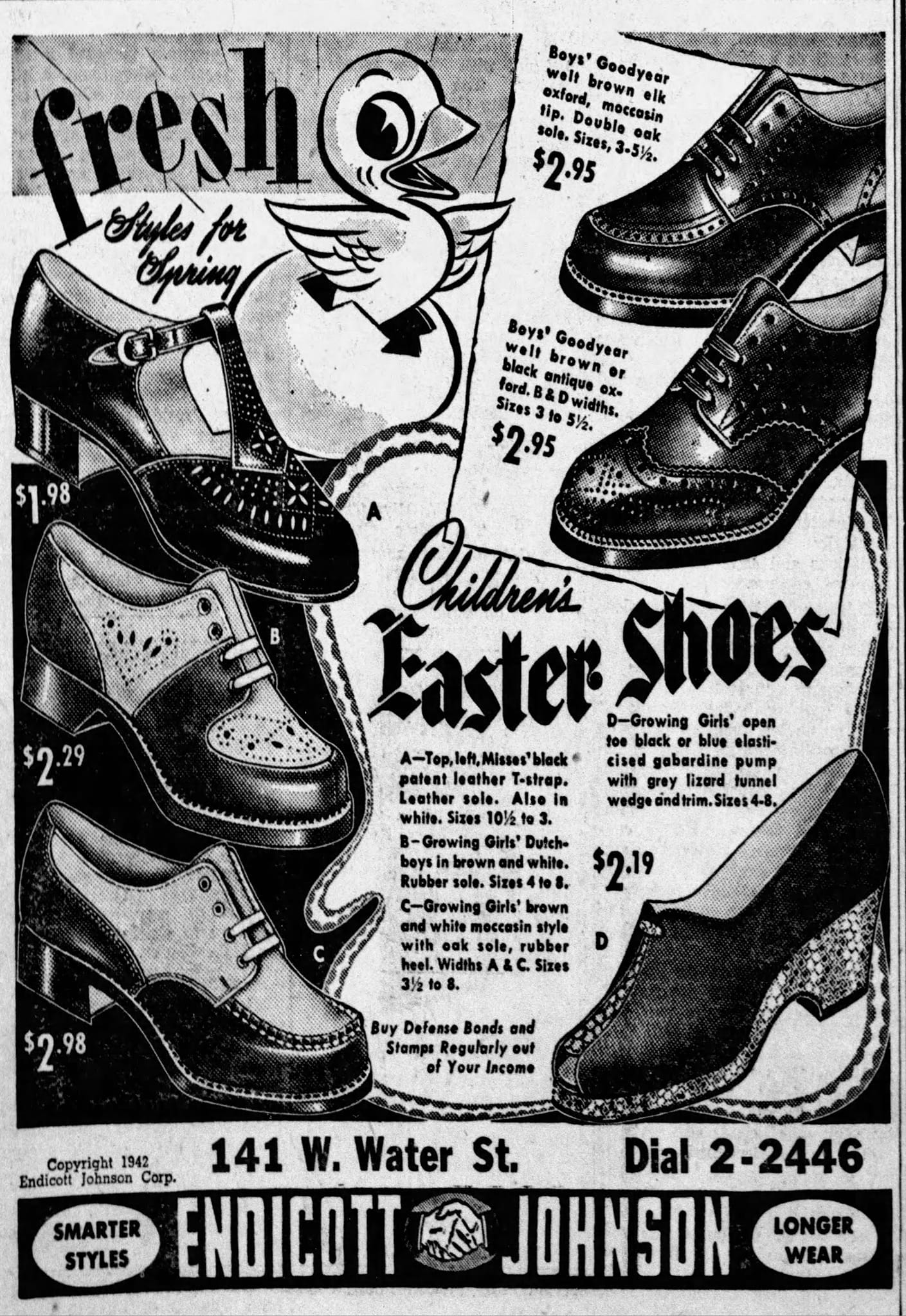 Endicott - Johnson shoe store