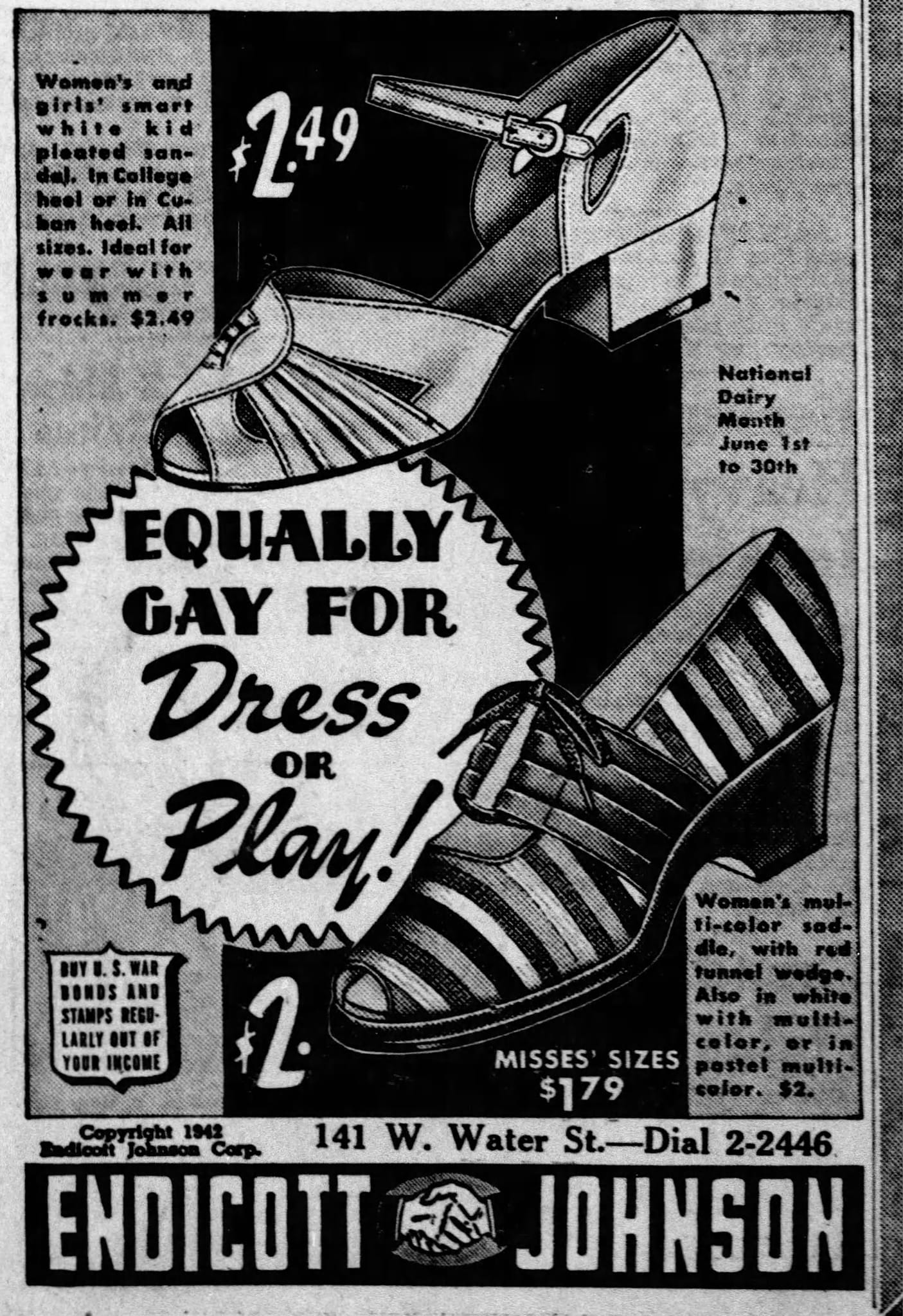 Endicott - Johnson shoe store