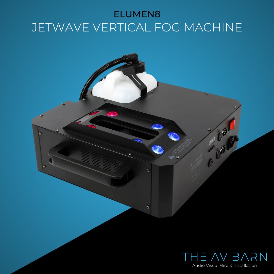 The AV - The Elumen8 Jetwave is a premium vertical fog machine ...