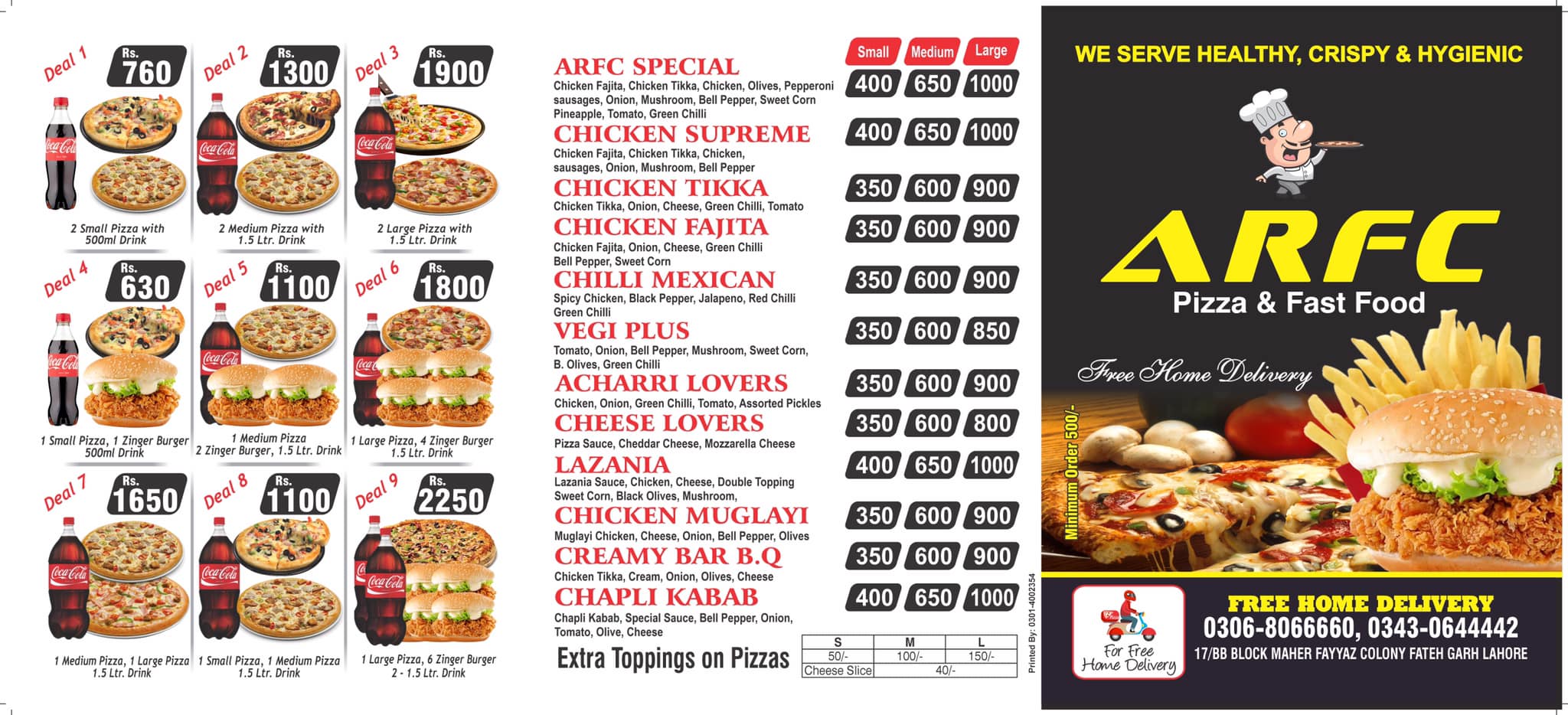 ARFC Food's | Lahore