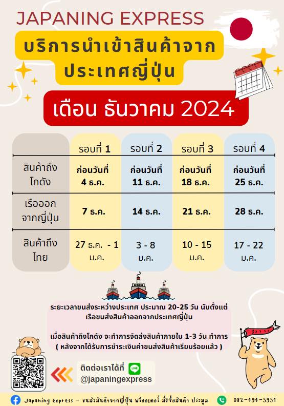 Japaning express - ขนส่งสินค้าจากญี่ปุ่น พรีออเดอร์ สั่งซื้อสินค้า ...
