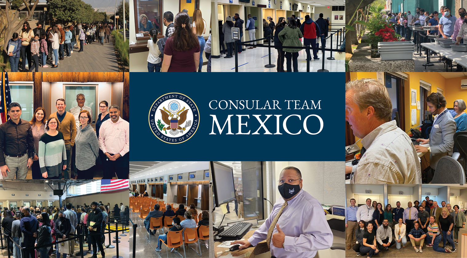 Personal consular en... - Embajada Estados Unidos en México | Facebook